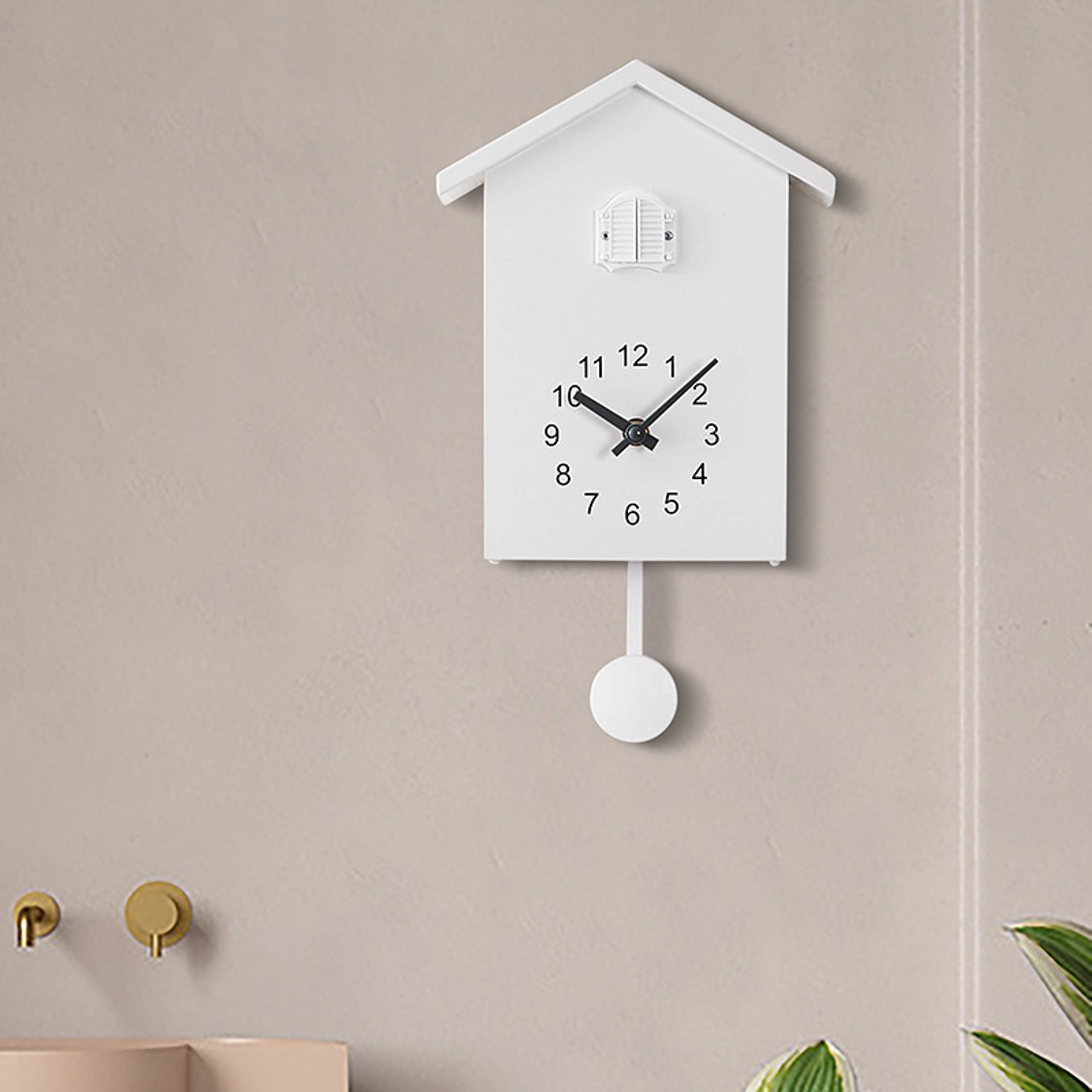 Cuckoo Quartz Wall Clock, Modern Bird Home Living Room Hanging Watch, Horologe Clocks Timer Office Home Decoration – view 11
