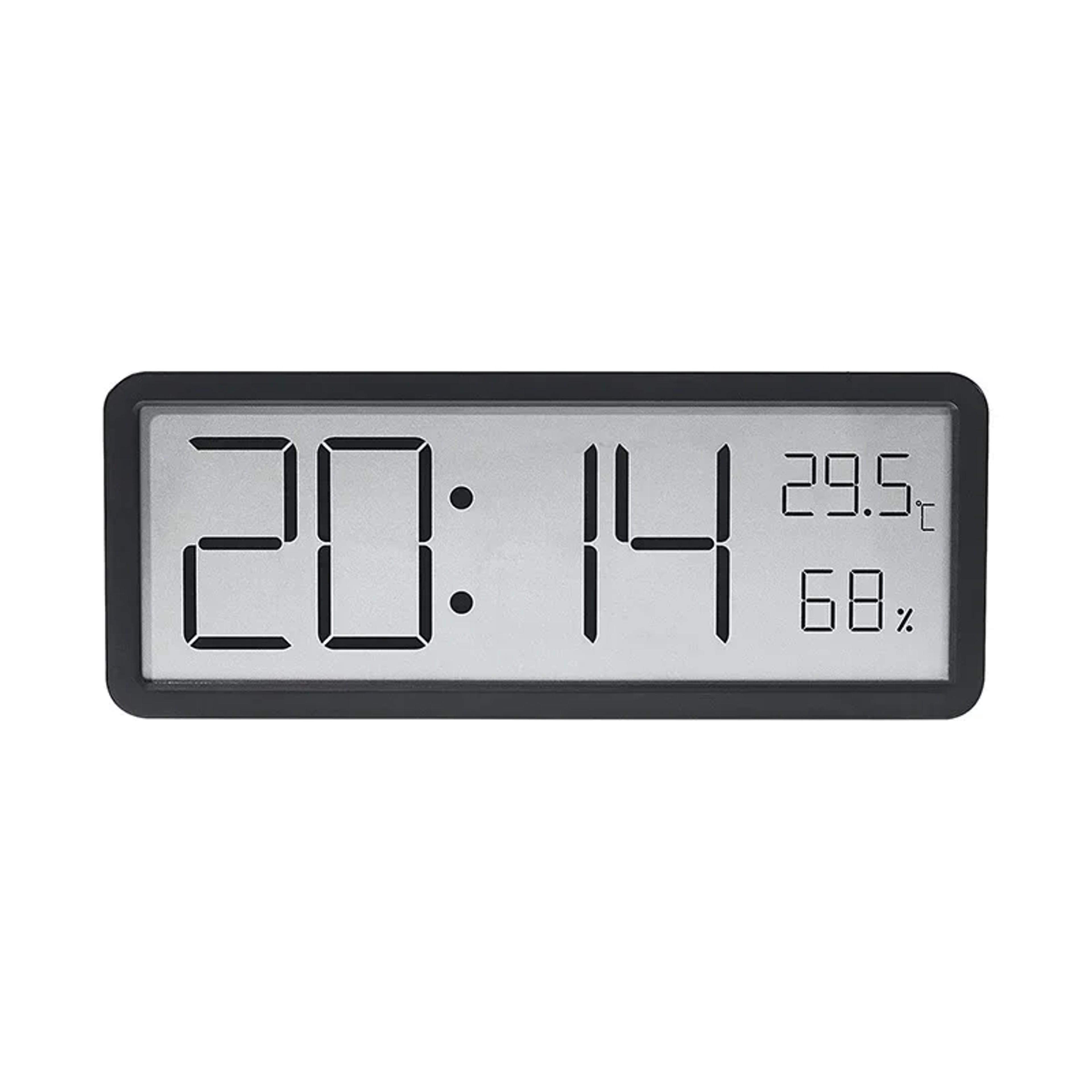 Digital Wall Clock Electronic Clock Time Temperature Humidity Display Desktop Home Decor Hanging Wa 5