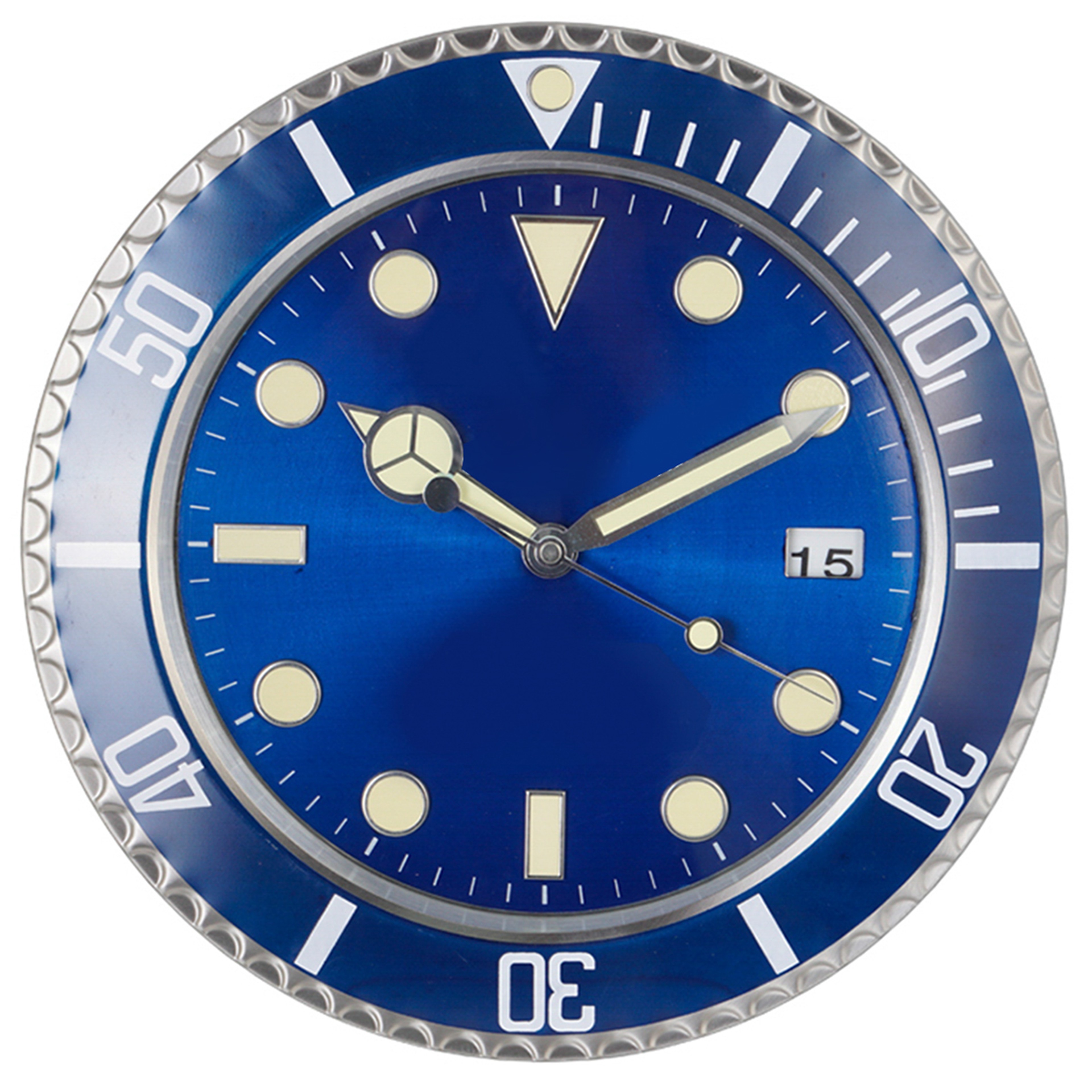 European Style Minimalist Quartz Clock, Metal Modern Luminous Wall Clock, Living Room Decoration Creative – view 10