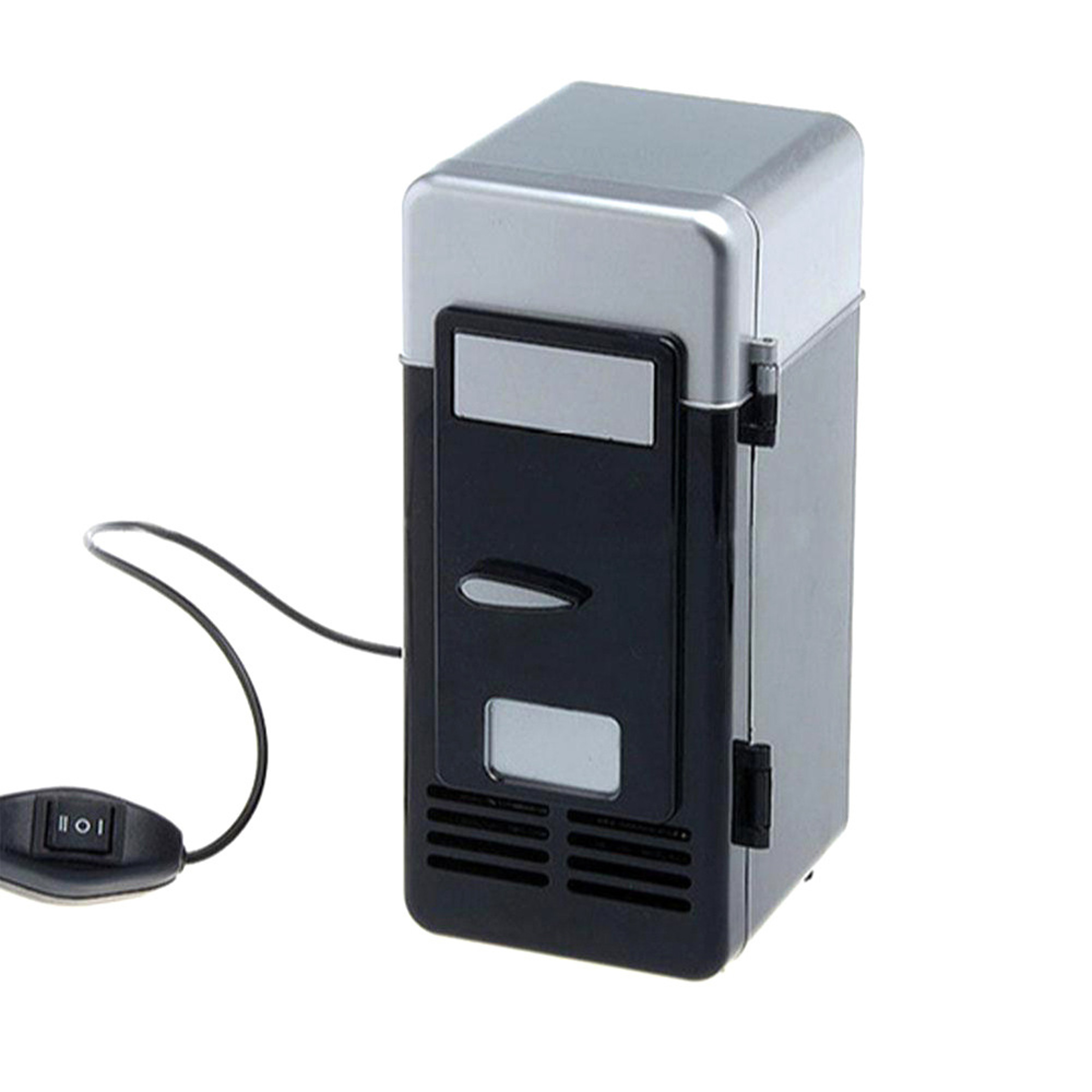 Portable USB Refrigerator Mini Beverage Cooler Drink Cans Warmer Laptop Car PC Cooler 5