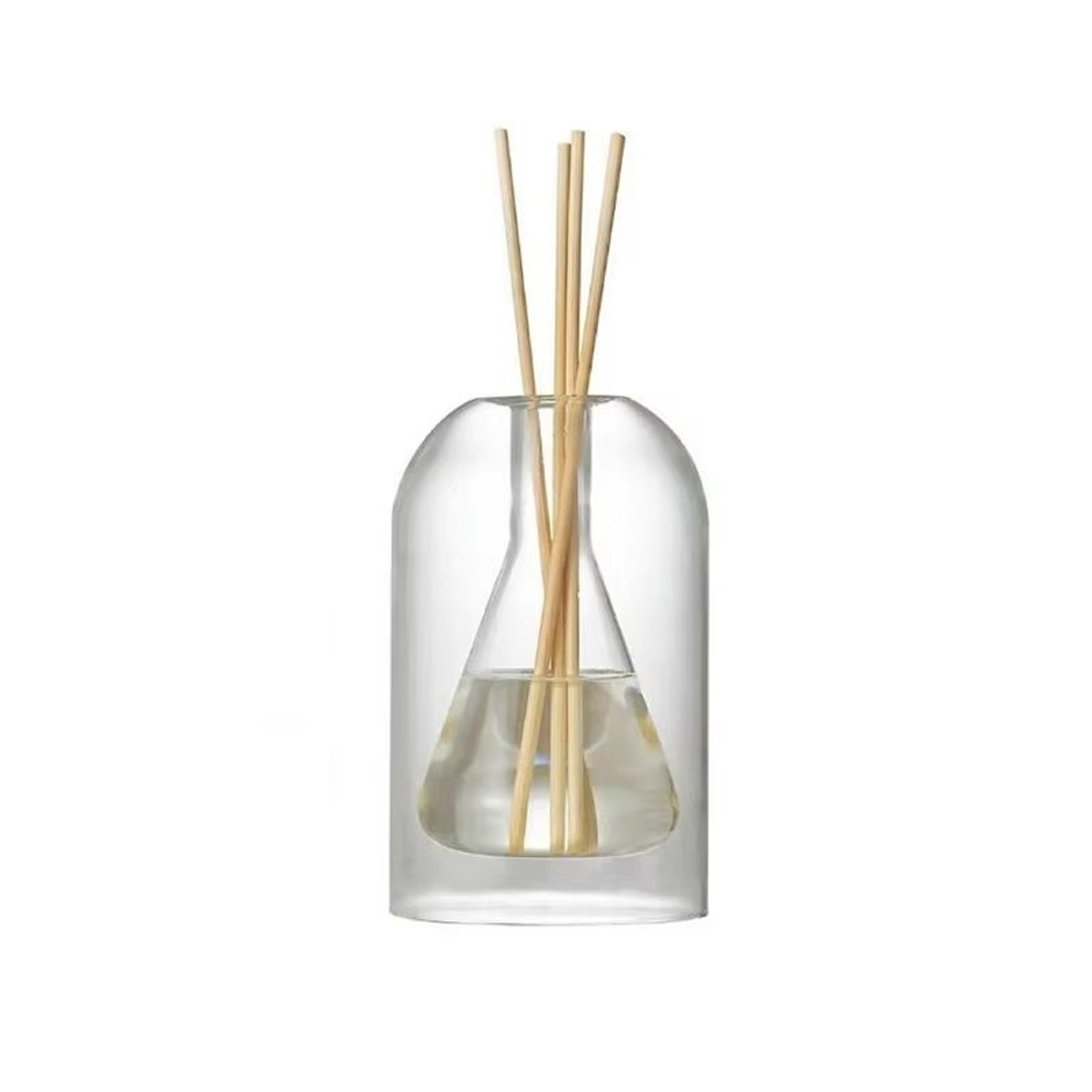 Aromatherapy Diffuser Bottle Glass Modern Home Decorations Essential Oil With Diffusers Sticks Tran 6