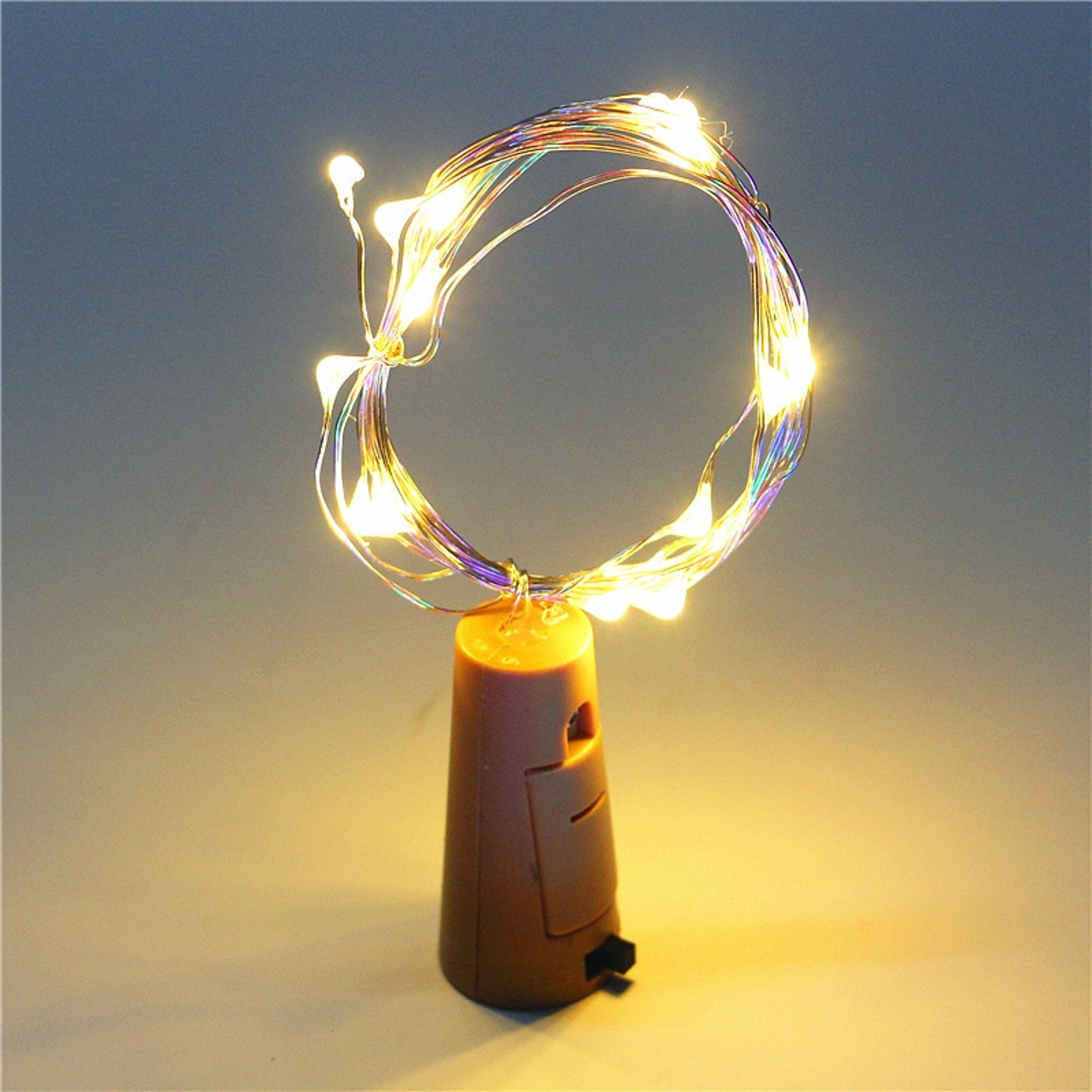 Bar LED Wine Bottle Cork String Lights Holiday Copper Wire Fairy Lights 6