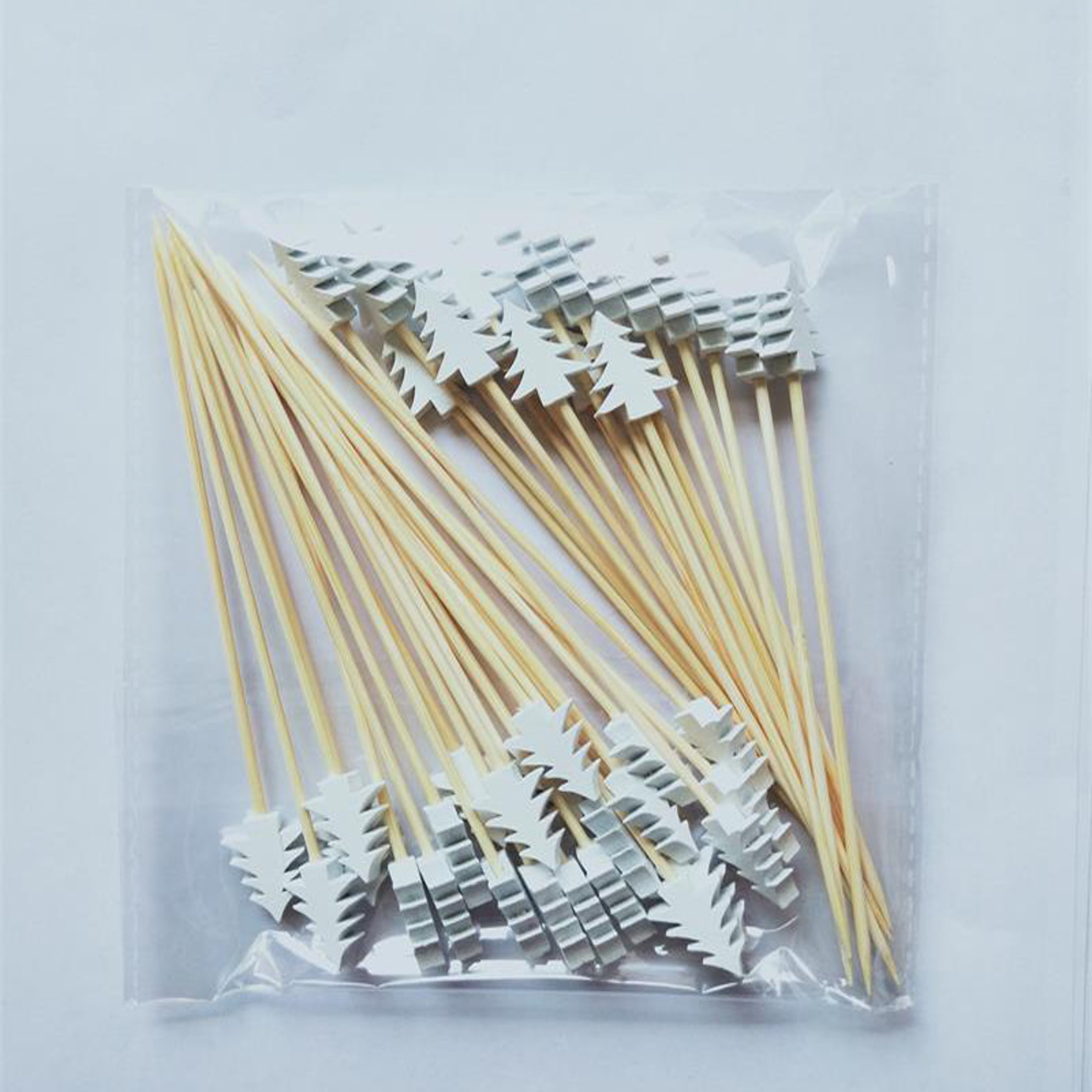 Christmas Fruit Sticks, Disposable Bamboo Sticks for Xmas Ornaments – view 7