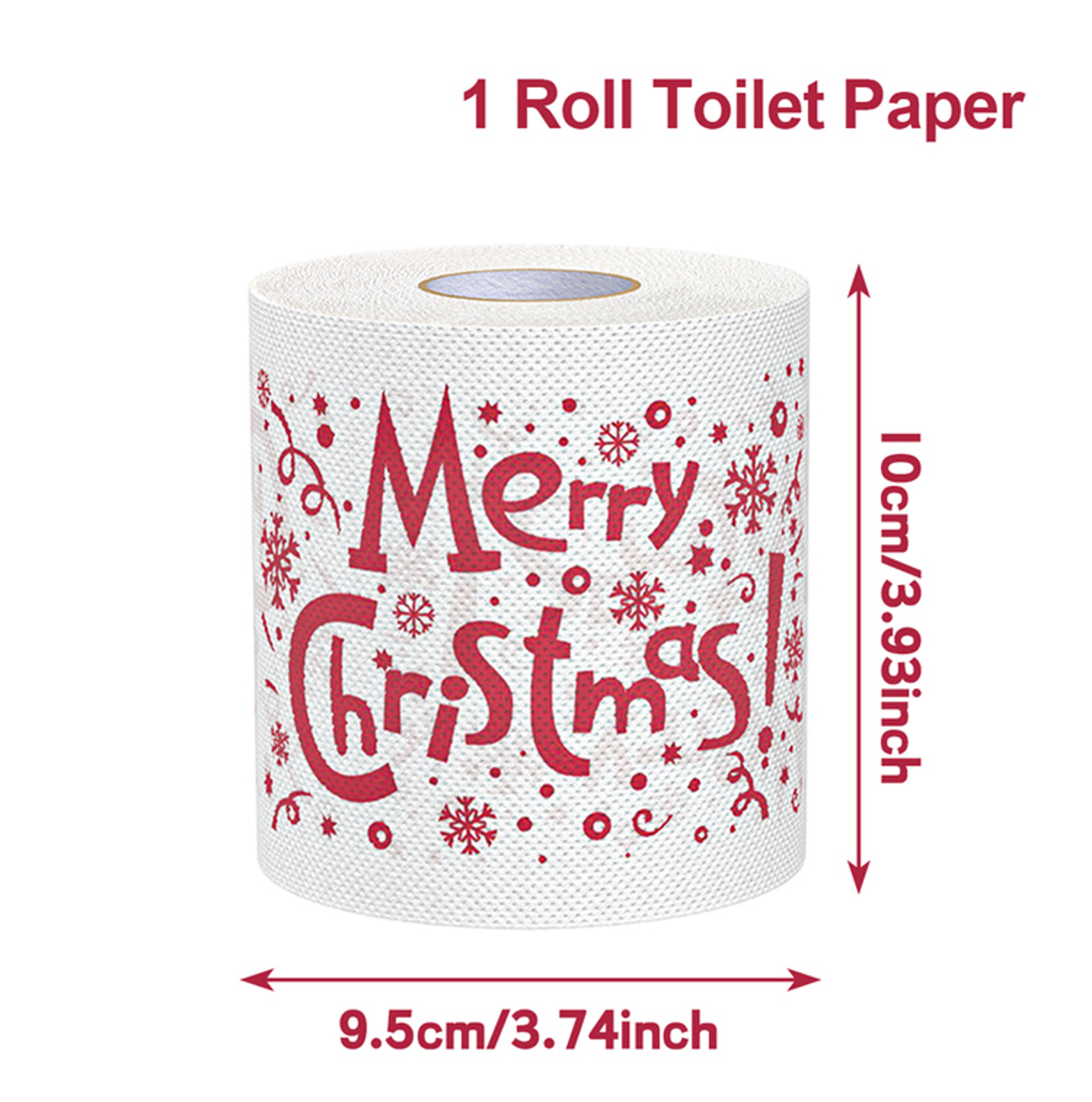 Christmas Toilet Roll Paper, Happy New Year, Xmas Tissue Roll, Christmas Supplies, Napkin Kitchen Tool, Home Decoration – view 17