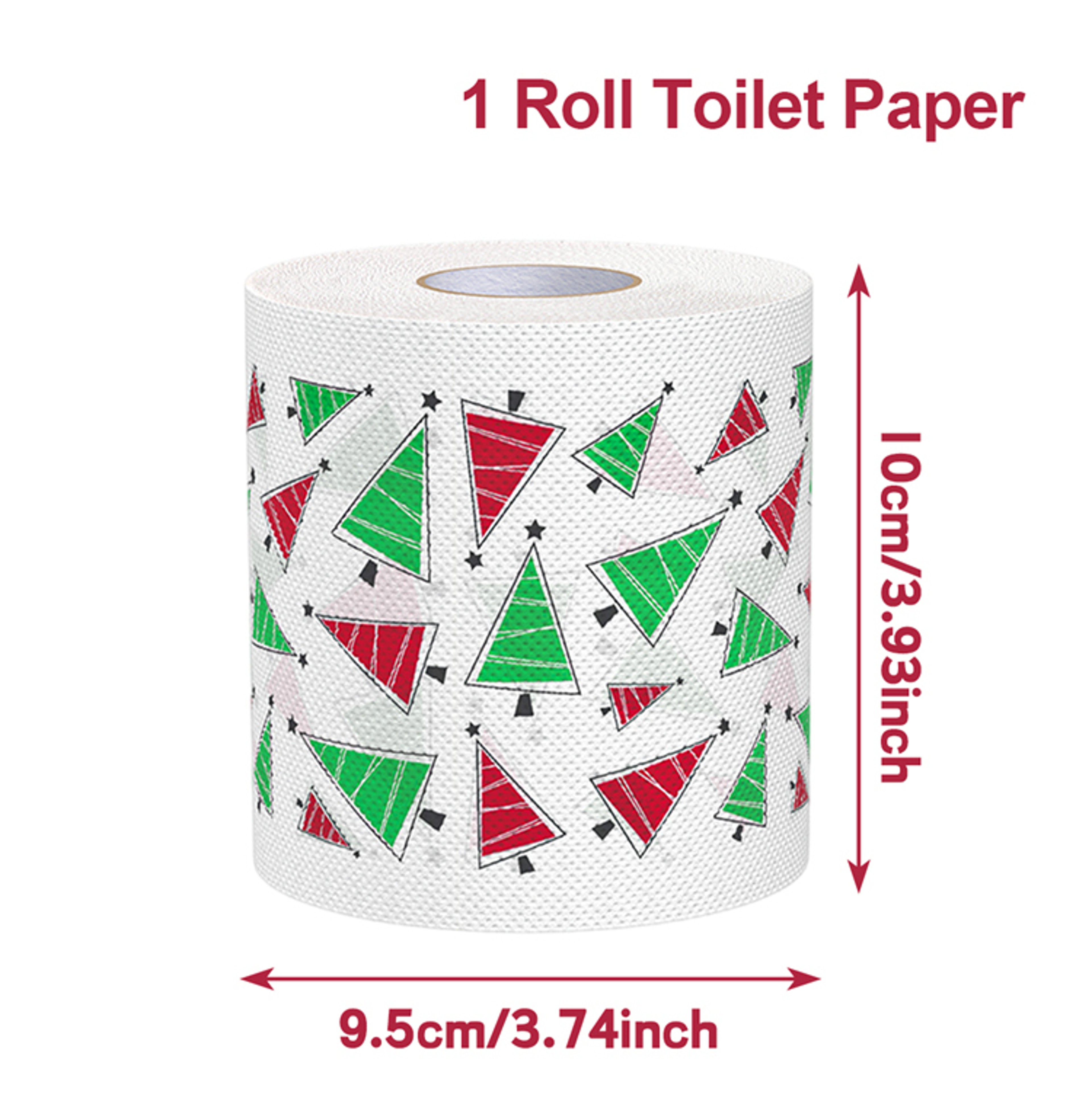 Christmas Toilet Roll Paper, Happy New Year, Xmas Tissue Roll, Christmas Supplies, Napkin Kitchen Tool, Home Decoration – view 21
