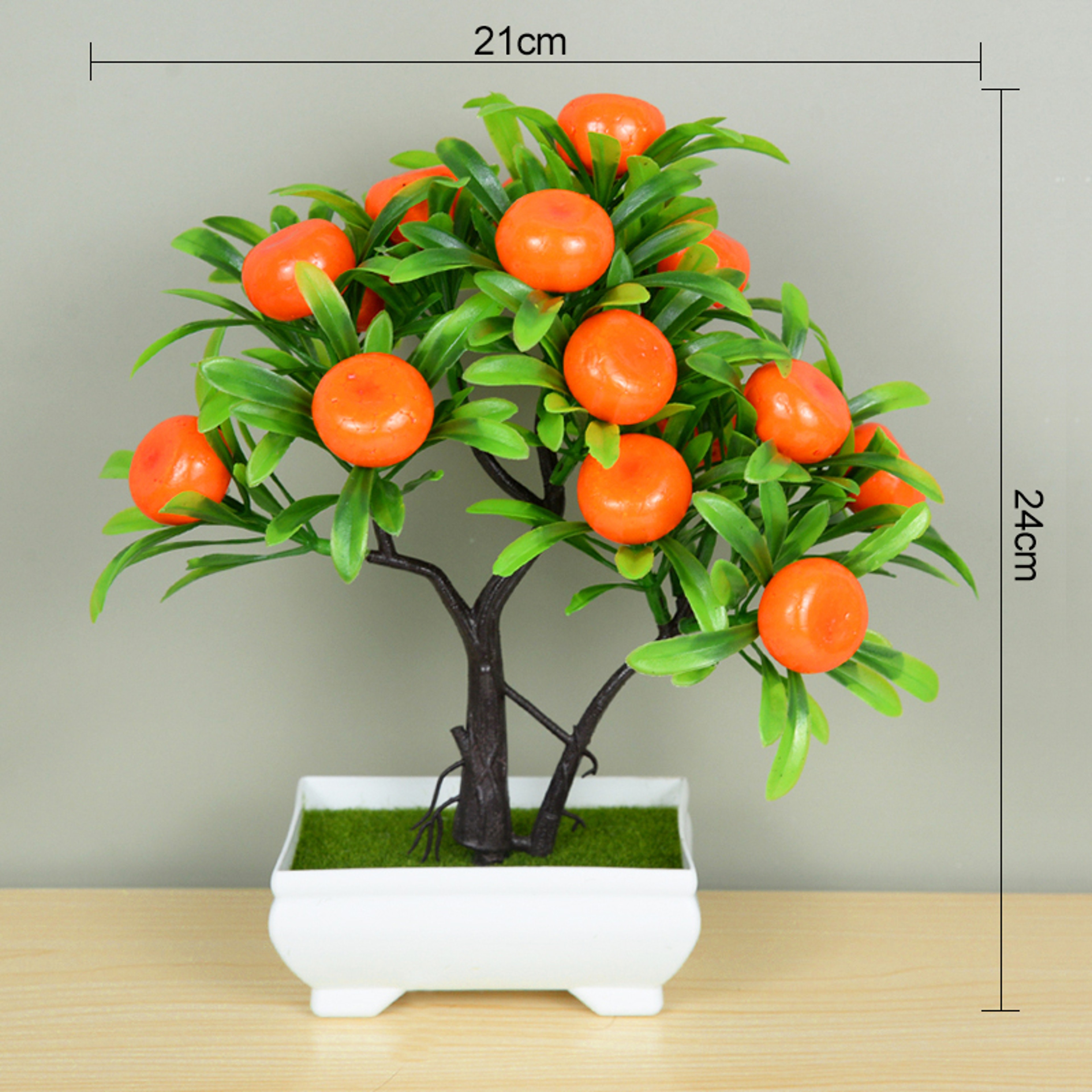 Artificial Bonsai Small Tree Pot Fake Plant, Flowers for Home Room Table Decor, Garden, and Hotel Decoration – view 11