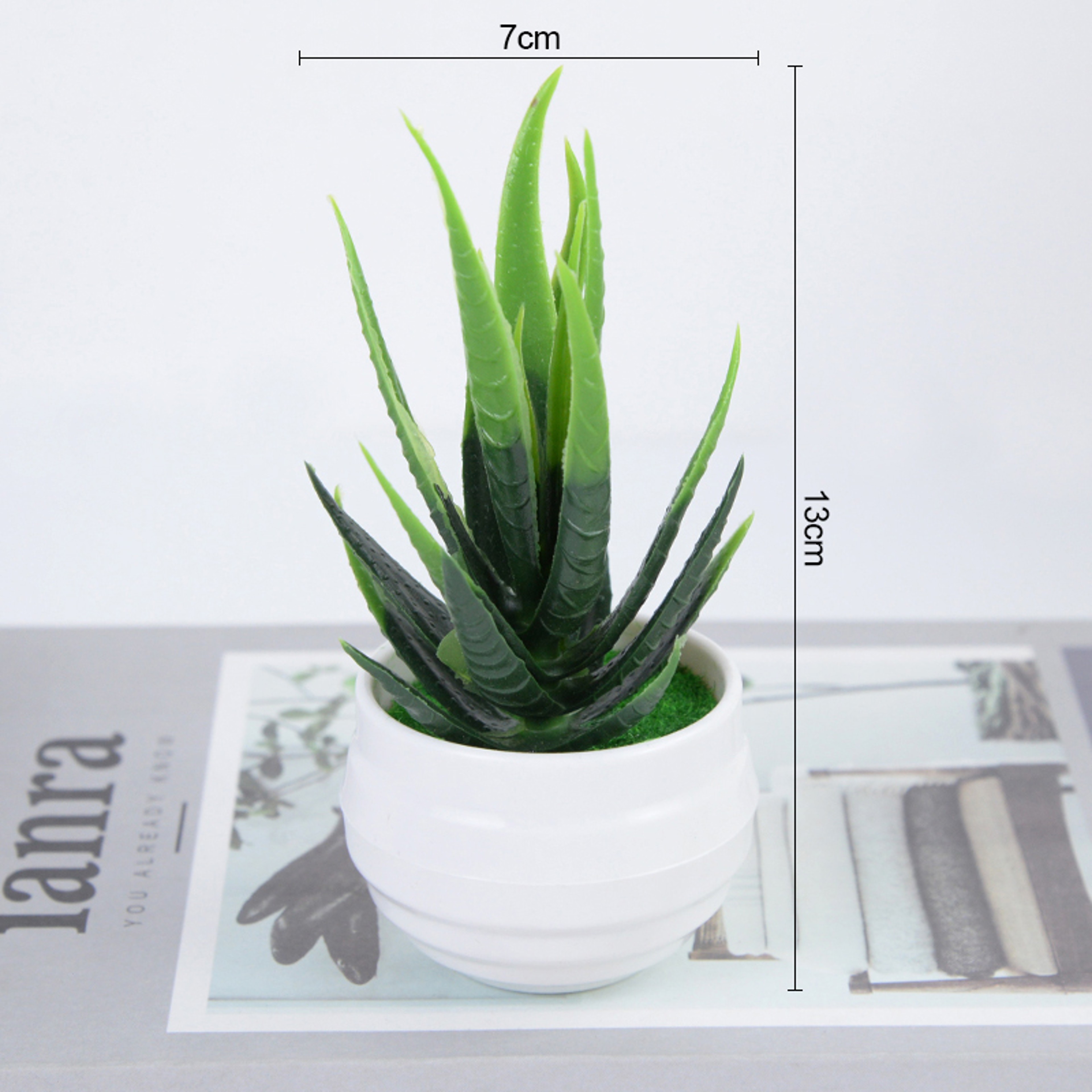 Artificial Bonsai Small Tree Pot Fake Plant, Flowers for Home Room Table Decor, Garden, and Hotel Decoration – view 27