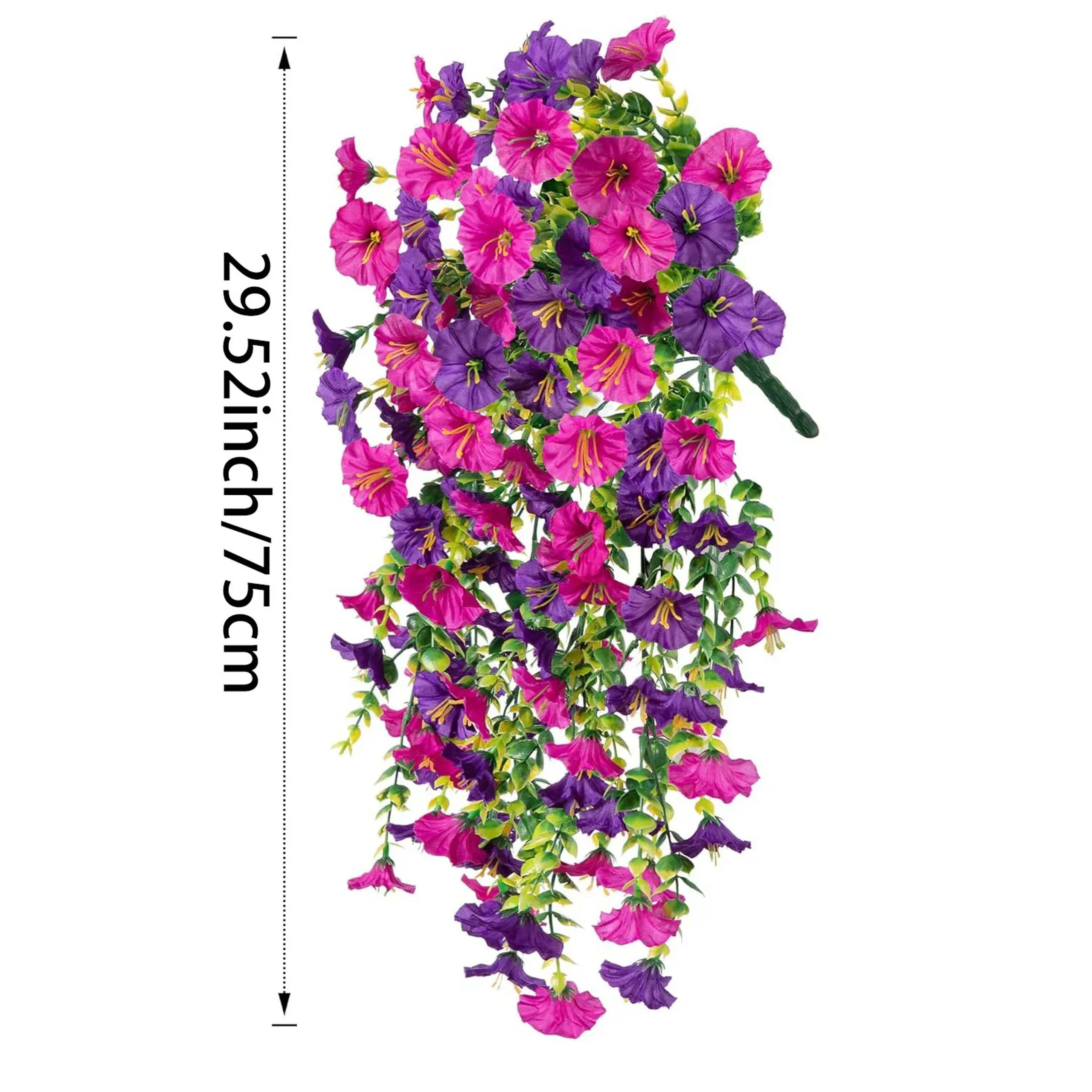 Artificial Flower Hanging Flowers, UV Resistant Room Decor for Weddings and Easter Decoration – view 7
