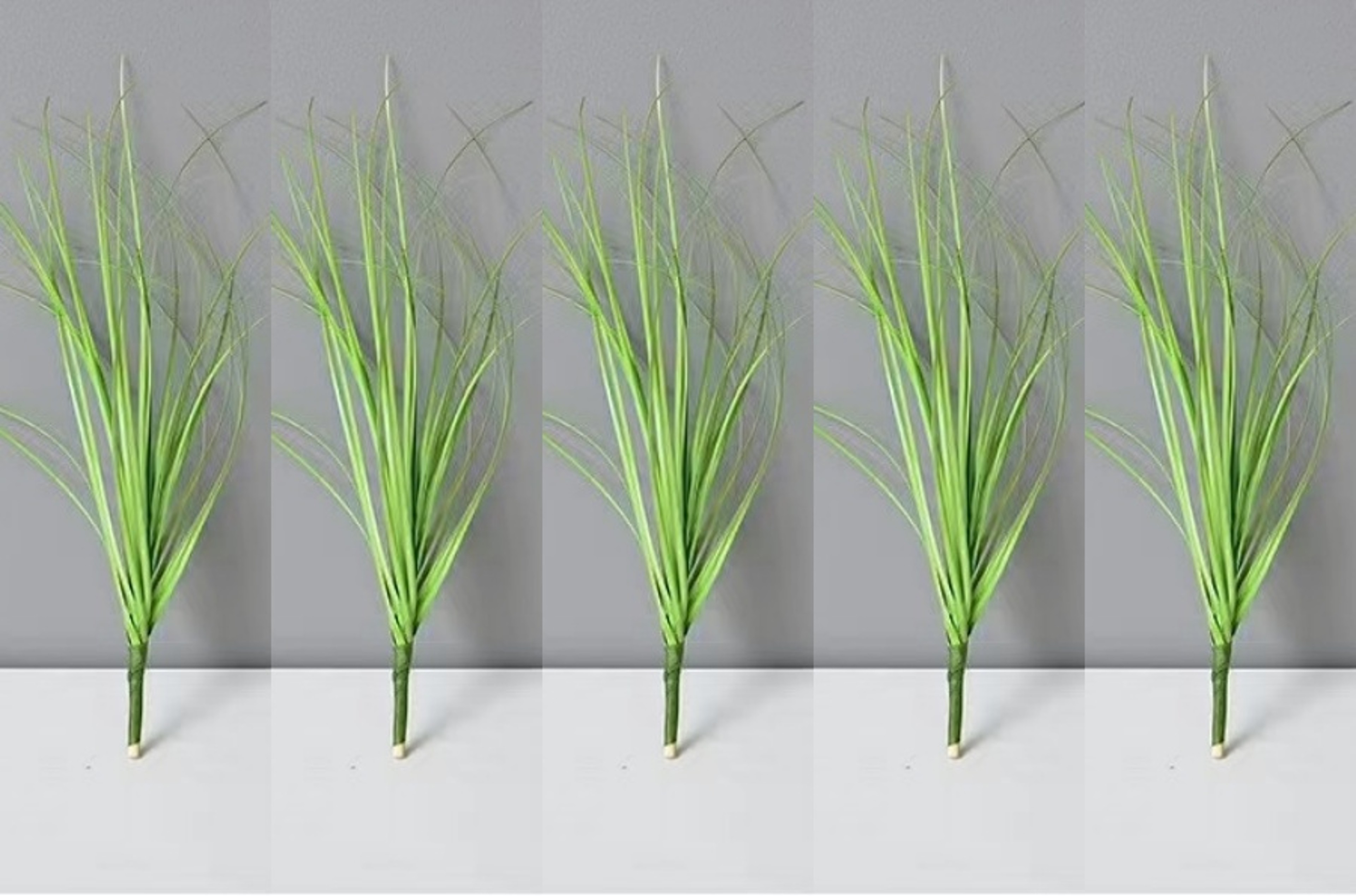 Simulated Small Grass Bushes for Decorating Fake Grasslands, Onion Grass and Green Plants for Home Decoration – view 21