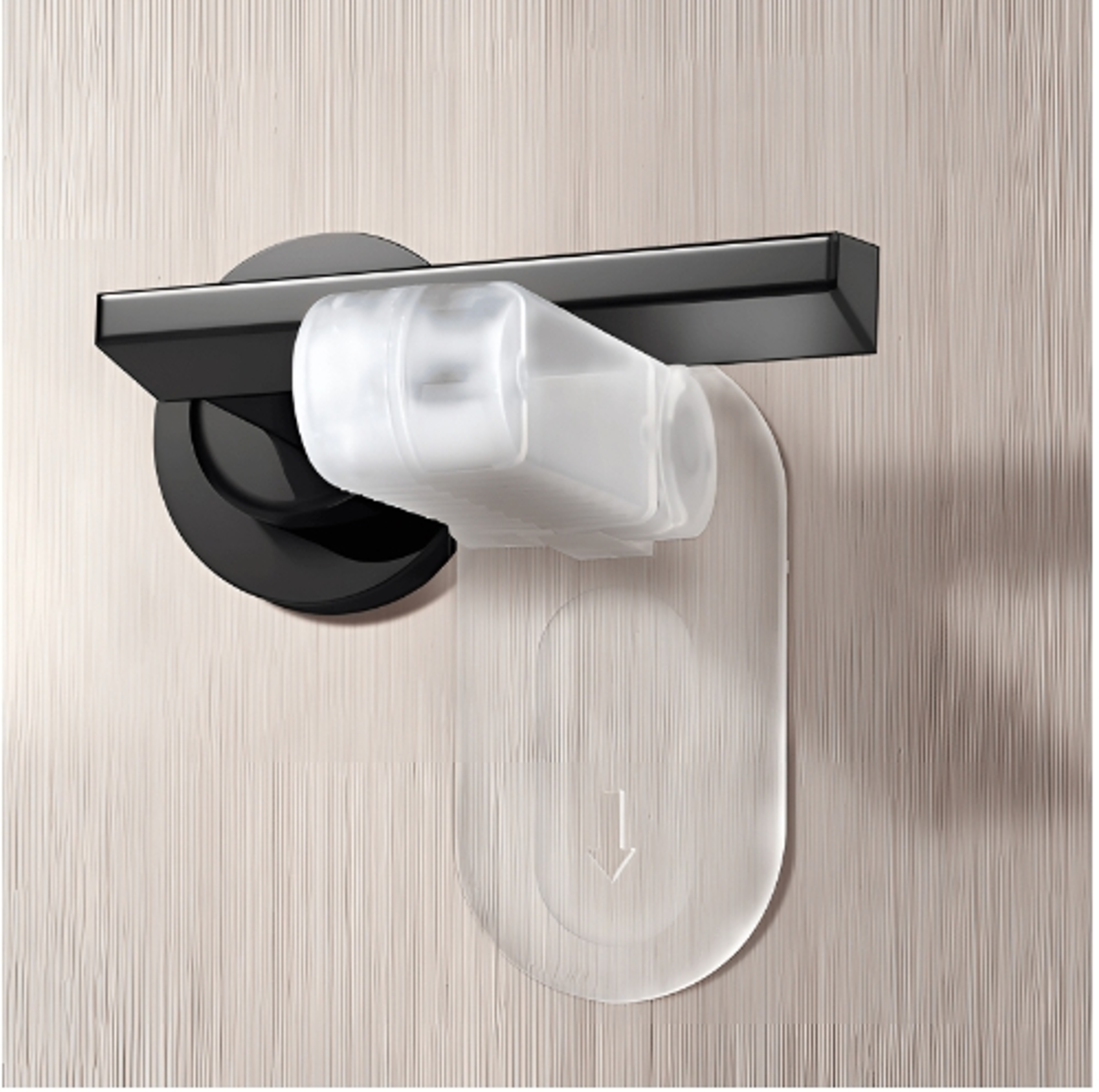 Door Lever Lock Universal Antiopen Safety Lock Punchfree Hidden Button Buckle Multifunction Baby Ha 7