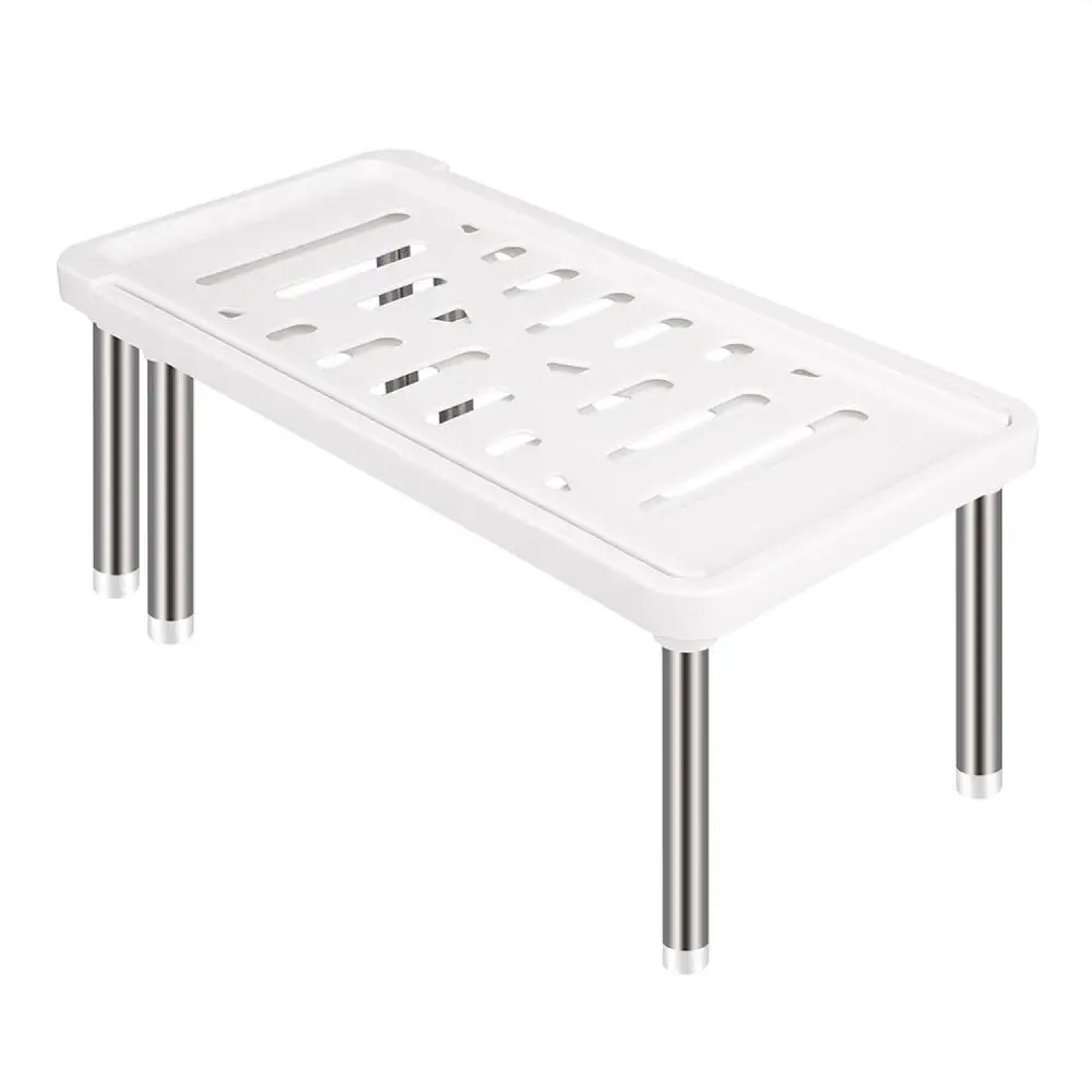 New Adjustable Stainless Steel Storage Rack Retractable Multifunctional Shelf For Kitchen Spice Org 2