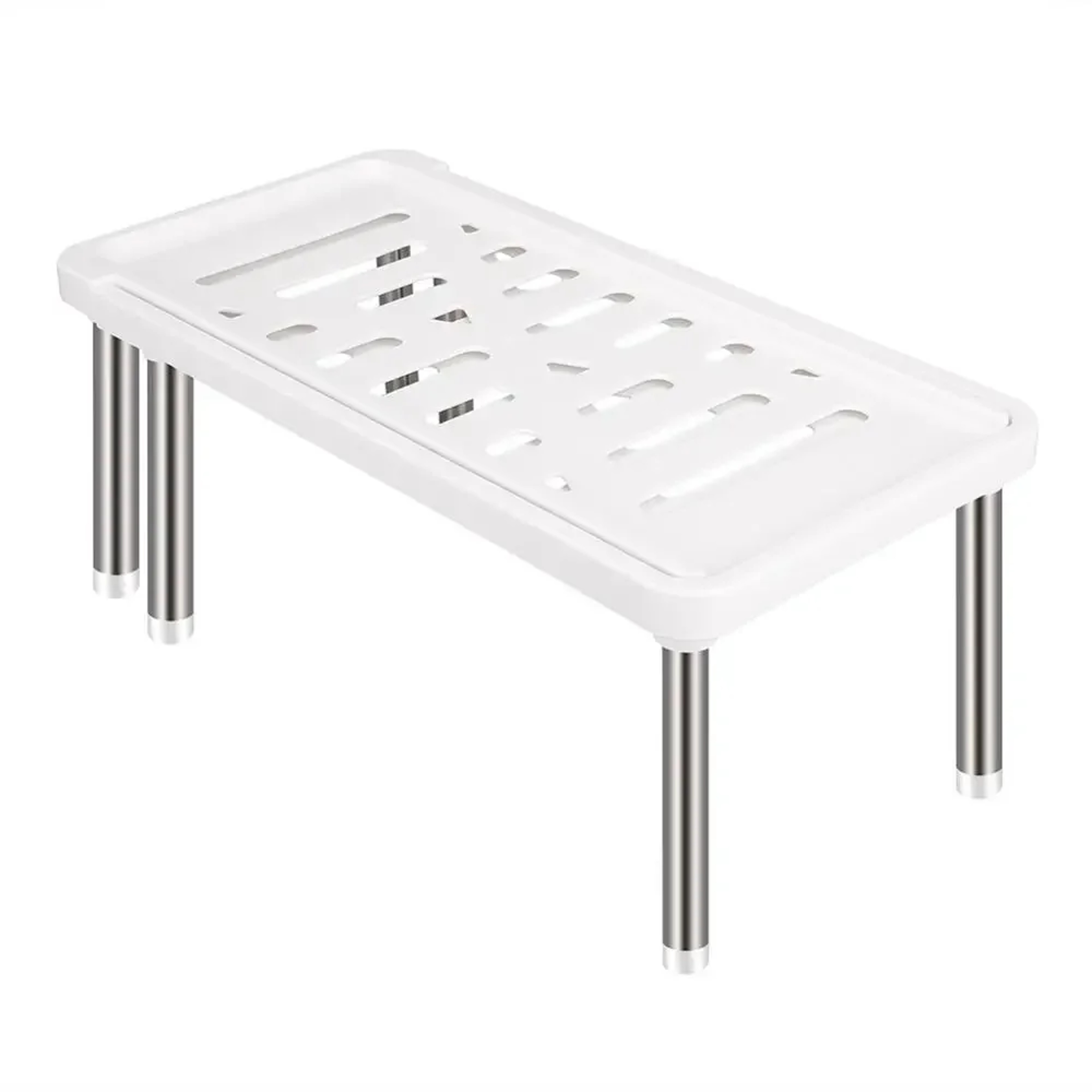 New Adjustable Stainless Steel Storage Rack Retractable Multifunctional Shelf For Kitchen Spice Org 4