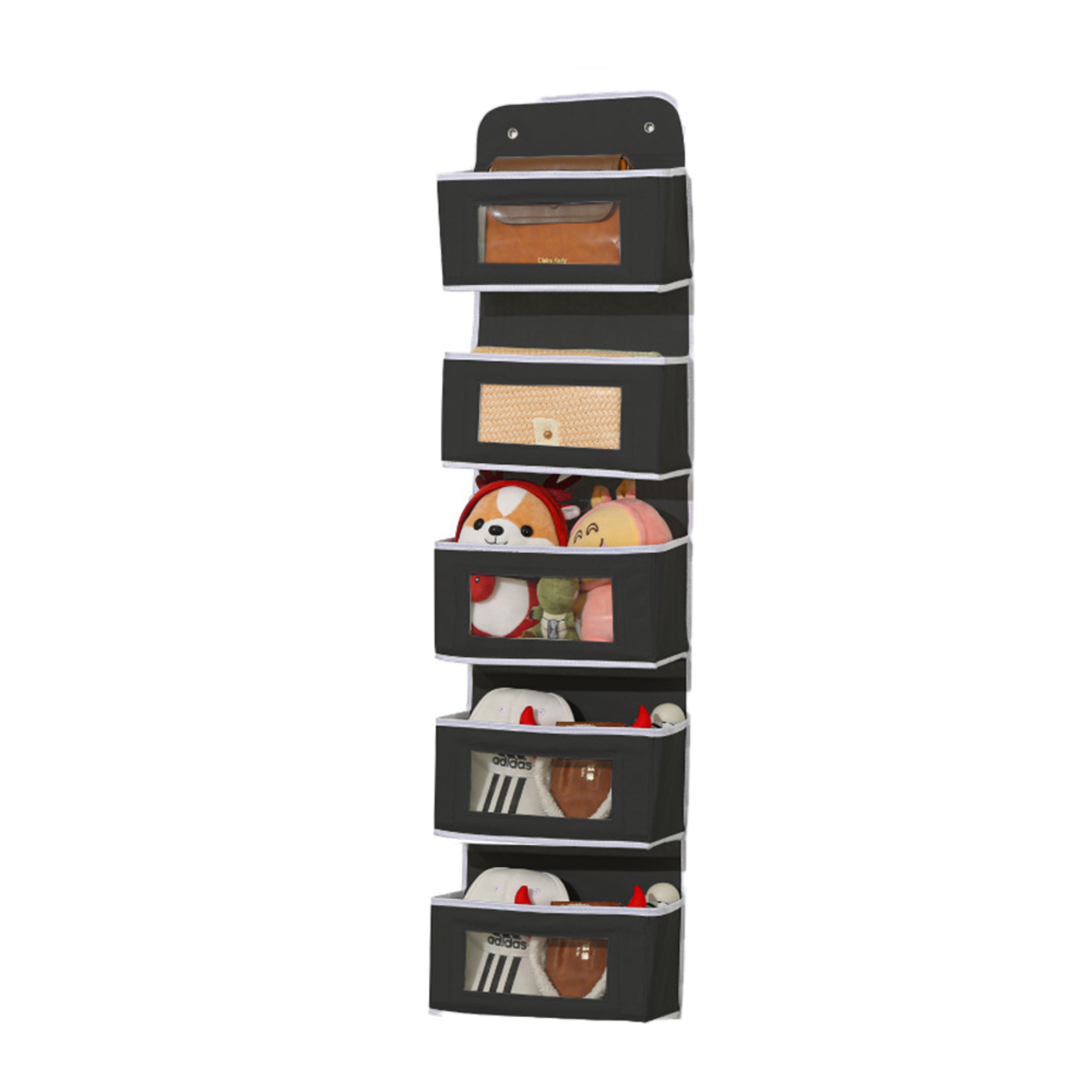 Over-The-Door Hanging Organizer, Extra Large Multi-Layer Storage Bag for Toys, Dorm Room Essentials Closet Organization – view 9
