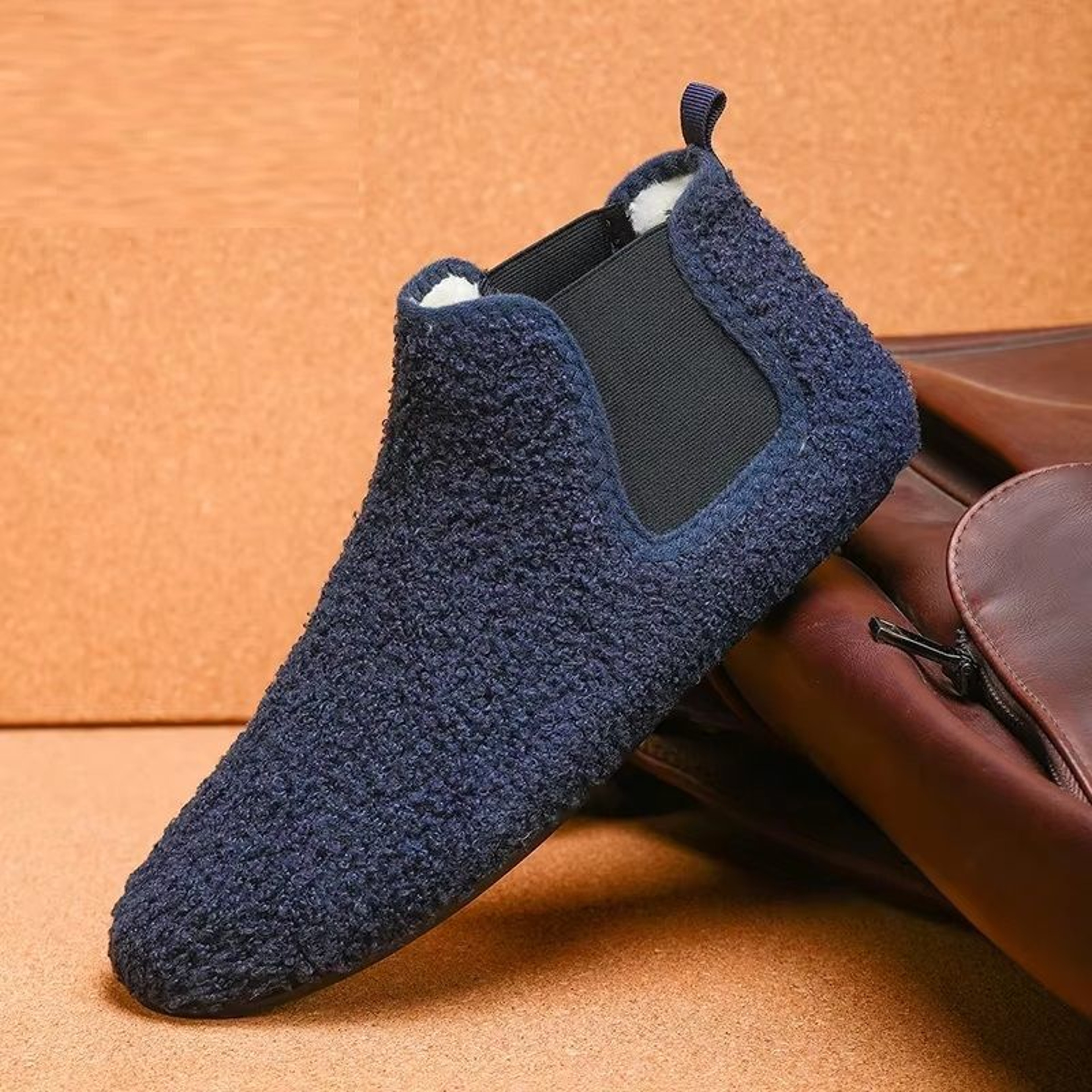 Winter Warm Cotton Shoes Men Indoor Soft Sole Antislip Slippers Plush Cotton Casual Shoes Home Slip 0