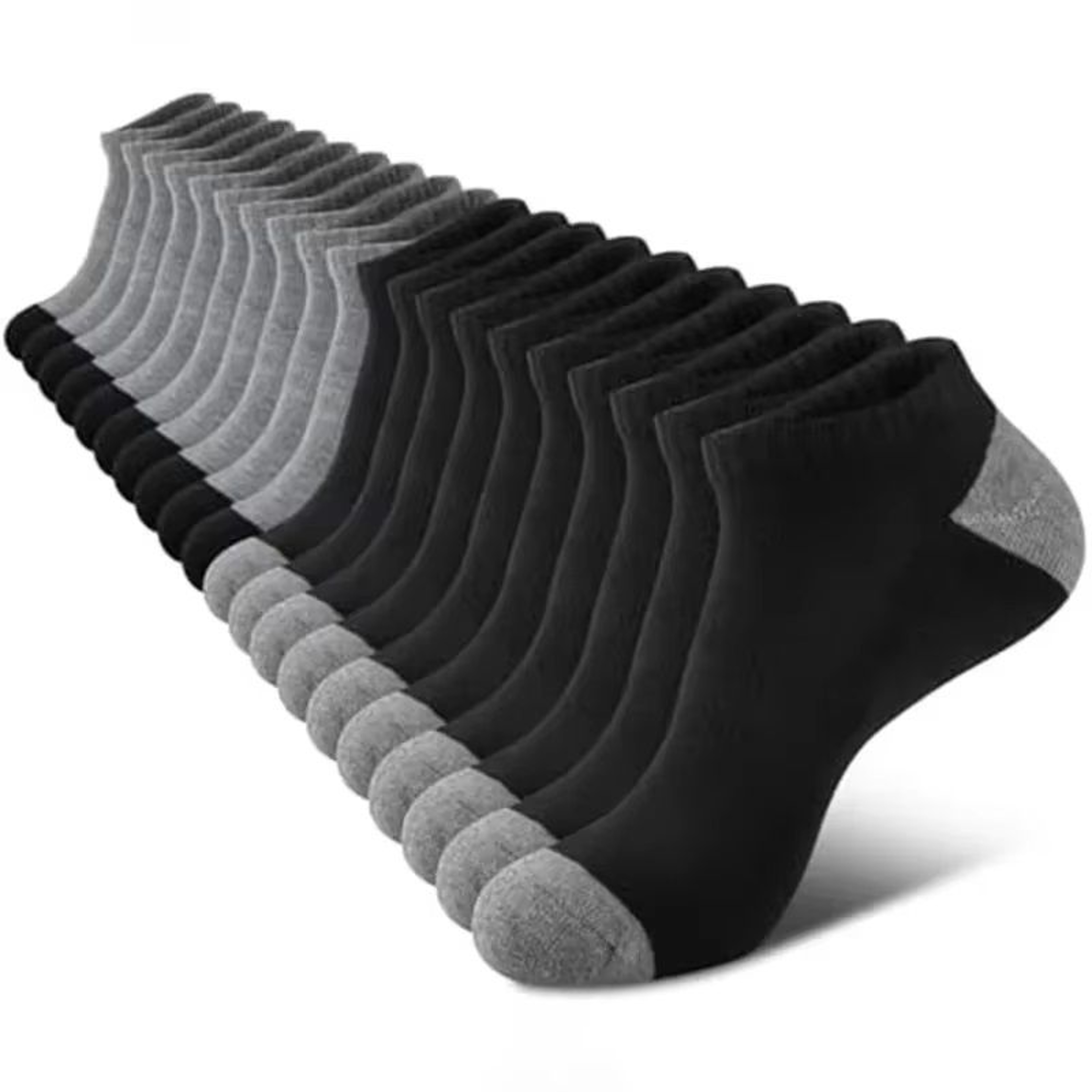 Comfortable Breathable Socks Sweat Absorbing Odor Proof Low Cut Solid Color Socks For Outdoor Activ