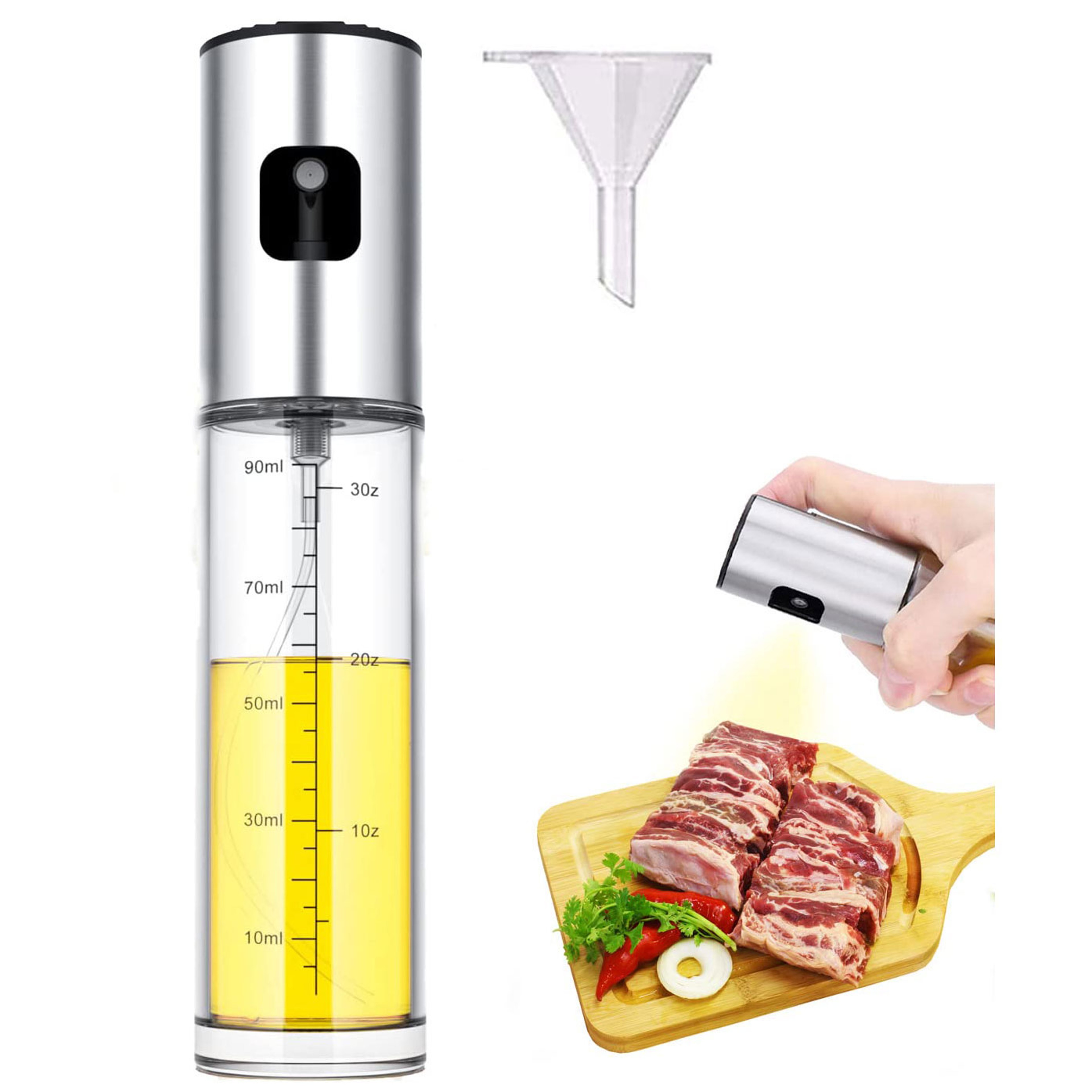 Glass Oil Sprayer Bottle For Cooking Mister Olive Oil Vinegar Spritzer Glass Bottles For Barbecue S 0