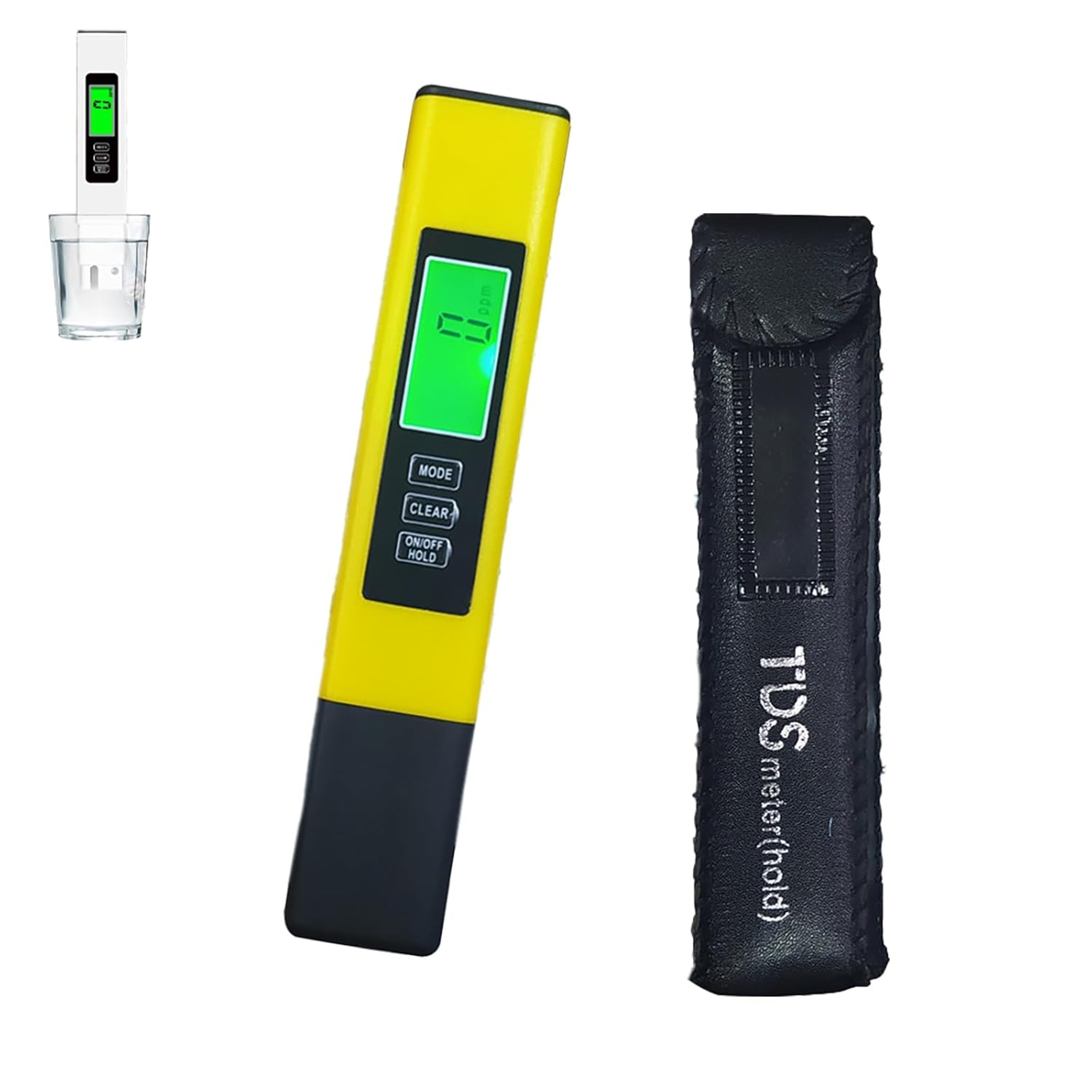 Meter Digital Water Quality Tester With Temperature EC PPM For Drinking Water And Leather Case 6