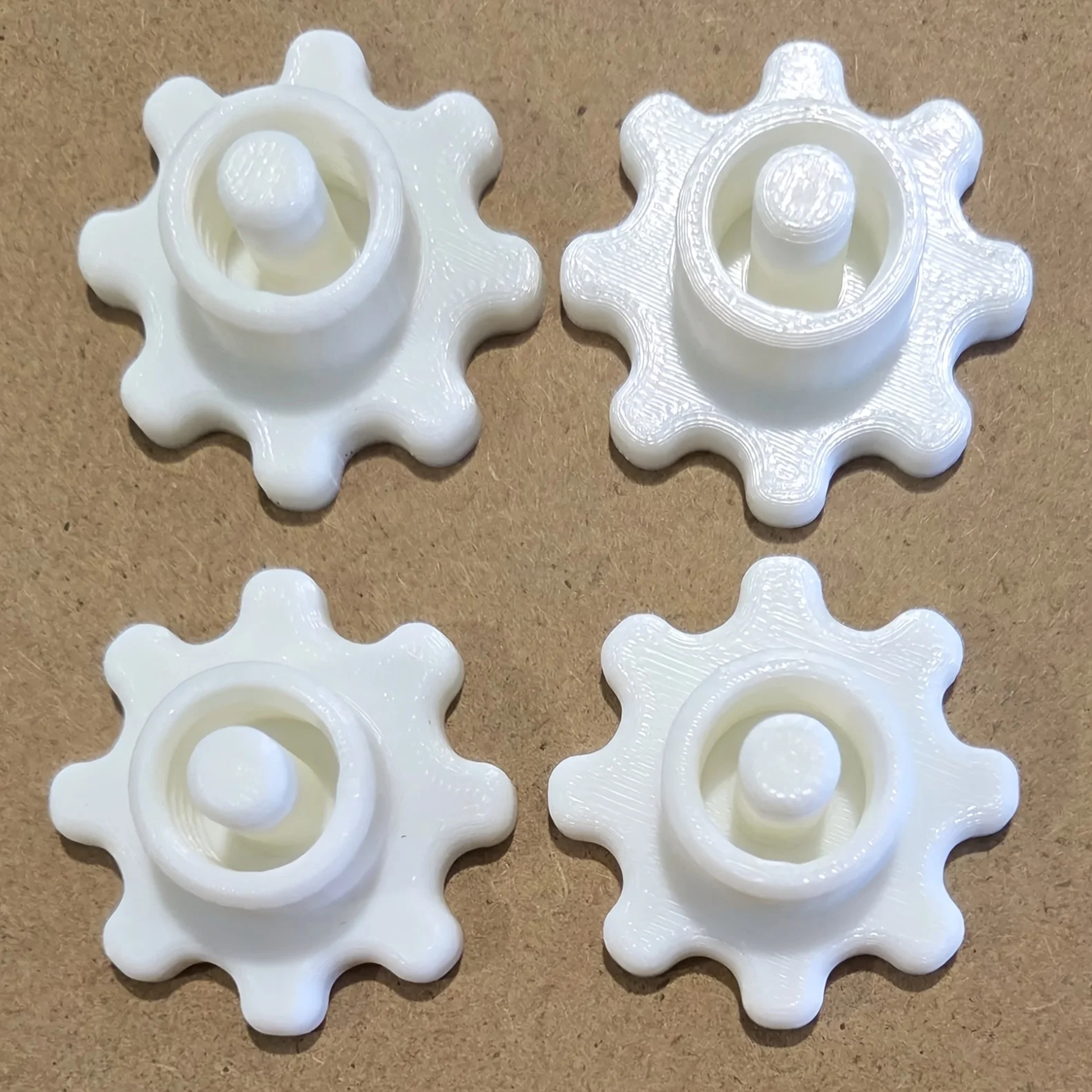 White Red Silicone Tube Cap for Silicone Hoses, Compact Portable Silicone Tubing Accessories, Keeps Tubes Soft – view 3