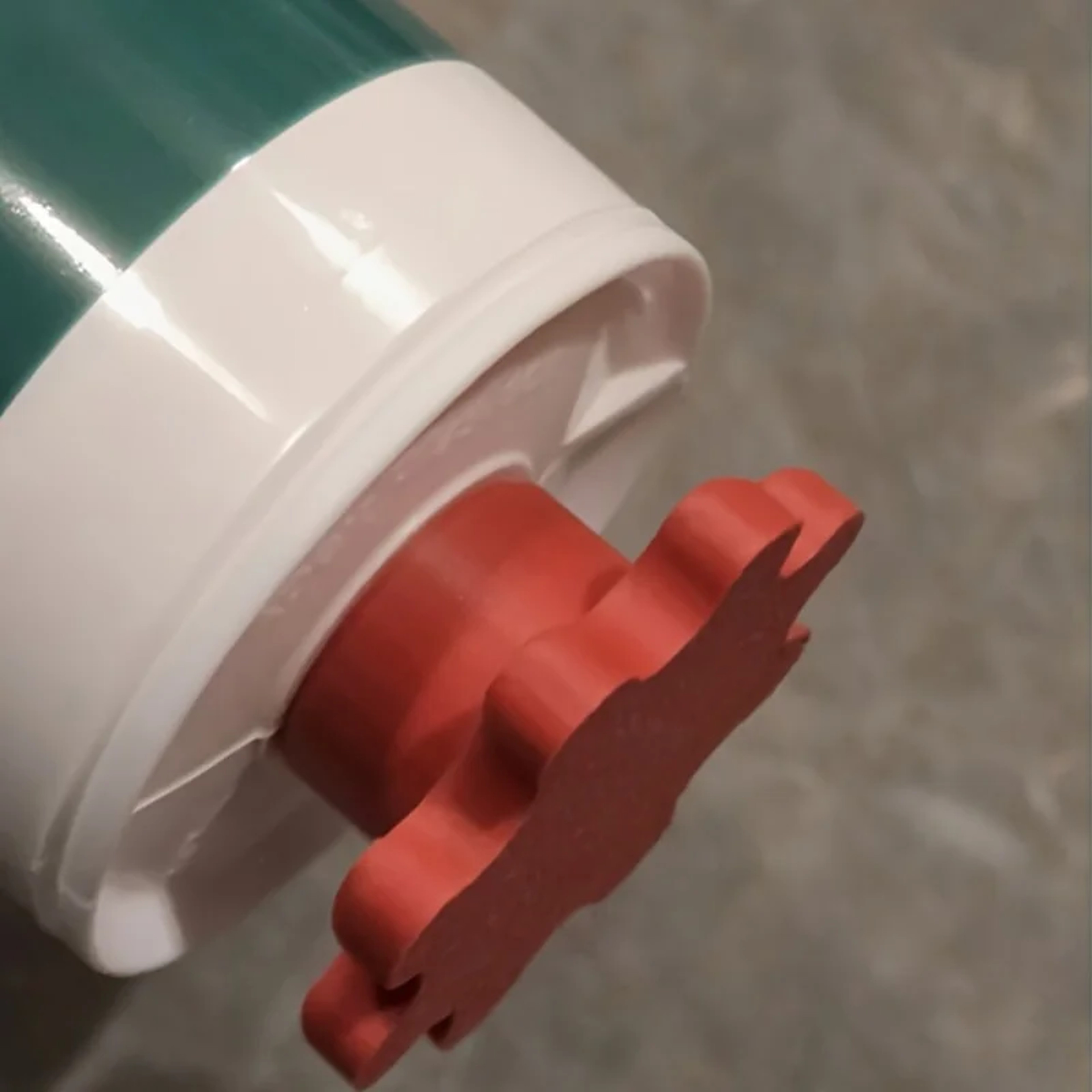 White Red Silicone Tube Cap for Silicone Hoses, Compact Portable Silicone Tubing Accessories, Keeps Tubes Soft – view 5