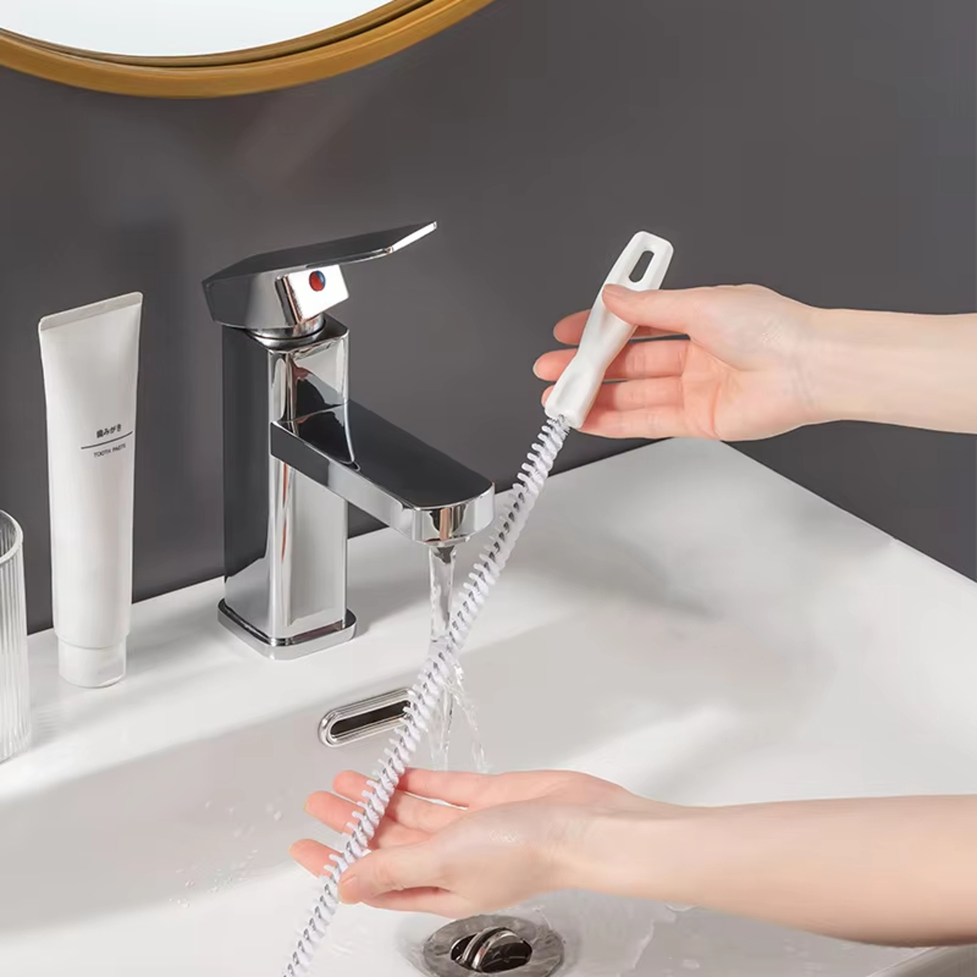 Drain Snake Cleaner Drain Clog Remover For Bathroom Tub Toilet Kitchen Sink Drain Hair Cleaner Tool 4