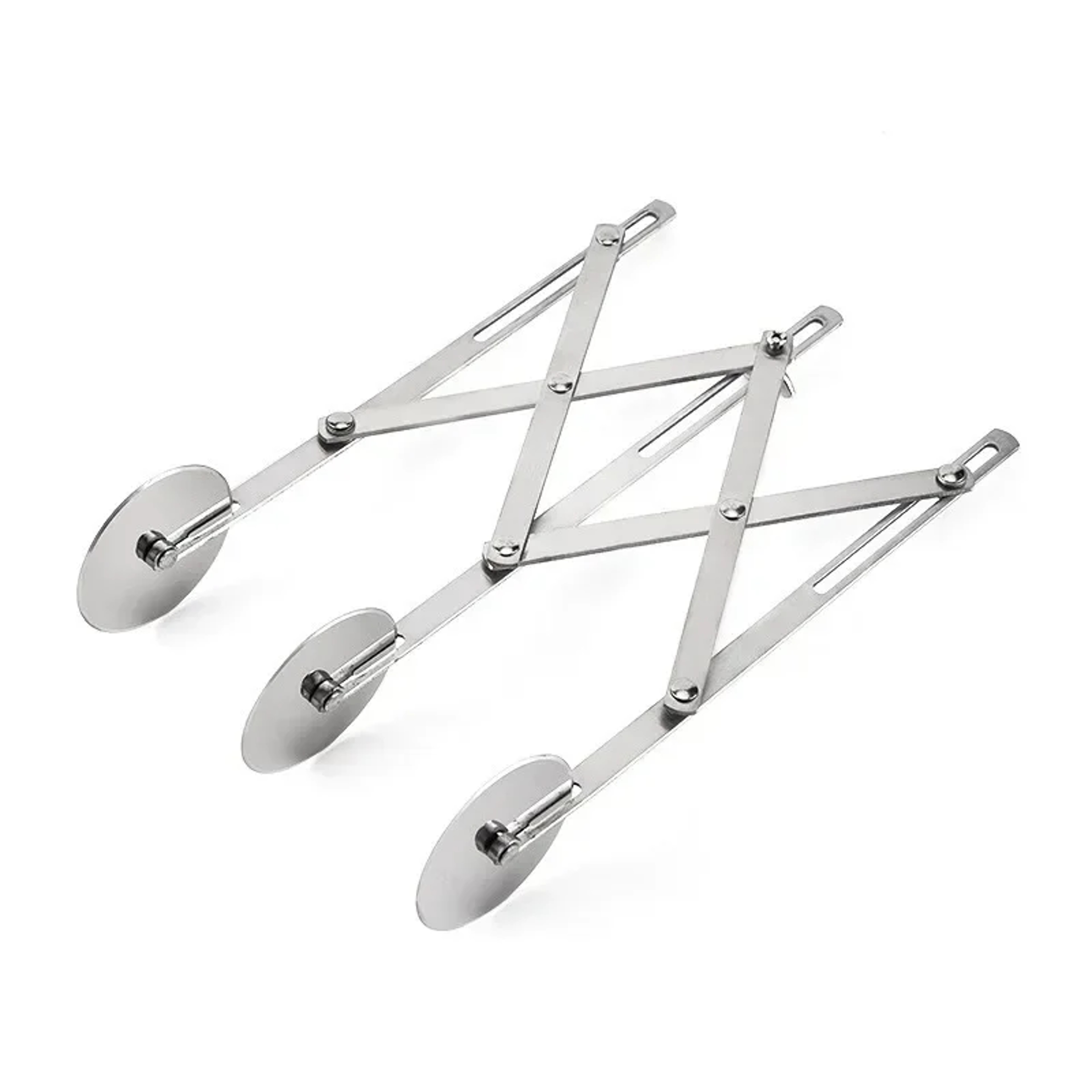 Wheel Cutter Dough Divider Knife, Flexible Roller Blade Pastry Peeler, Stainless Steel Baking Tools – view 9