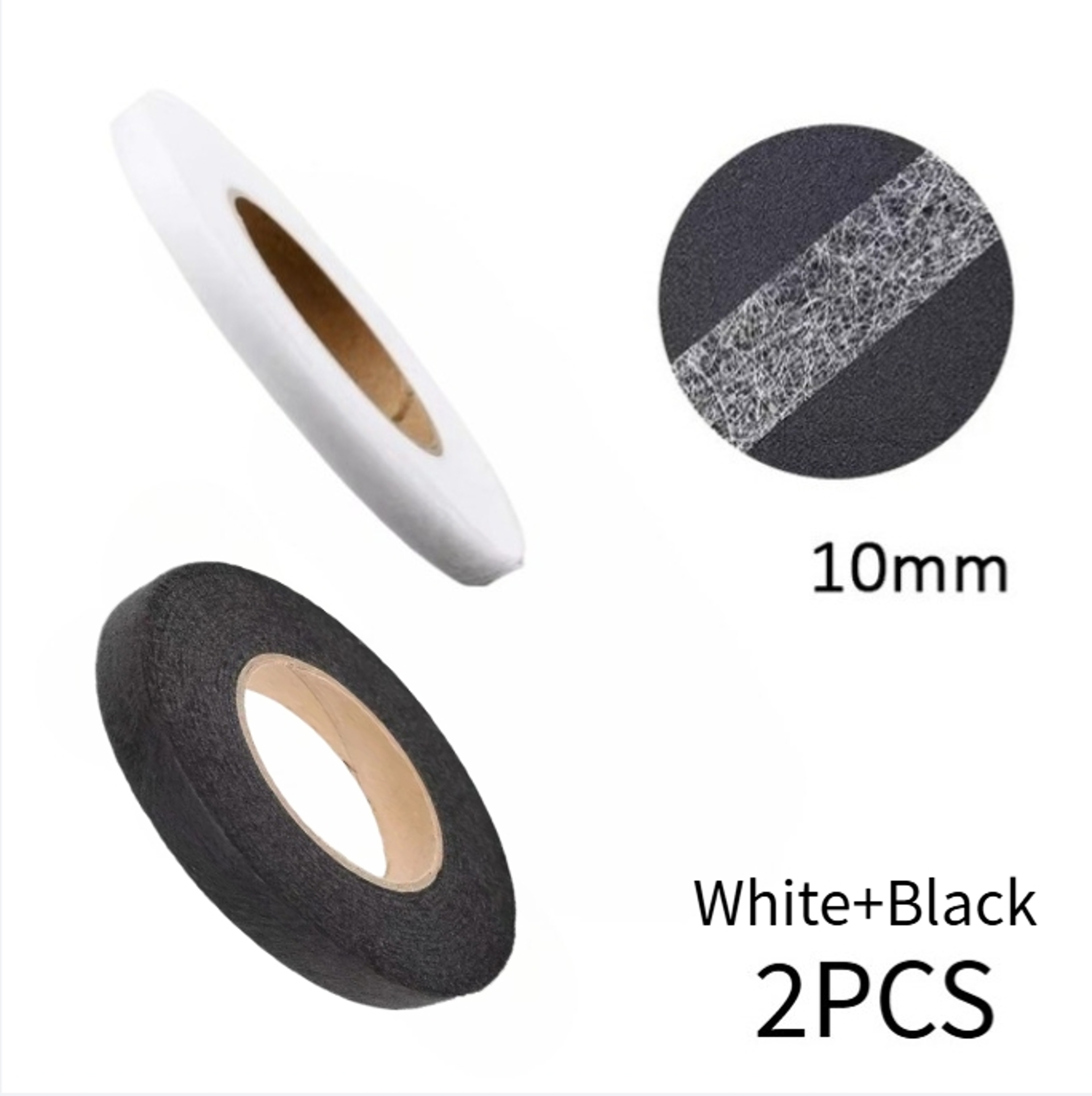 Interlining Fabric For Sewing Non Woven Padded Wadding Tape Hem Clothes Edge Shorten Length Adhesiv 8