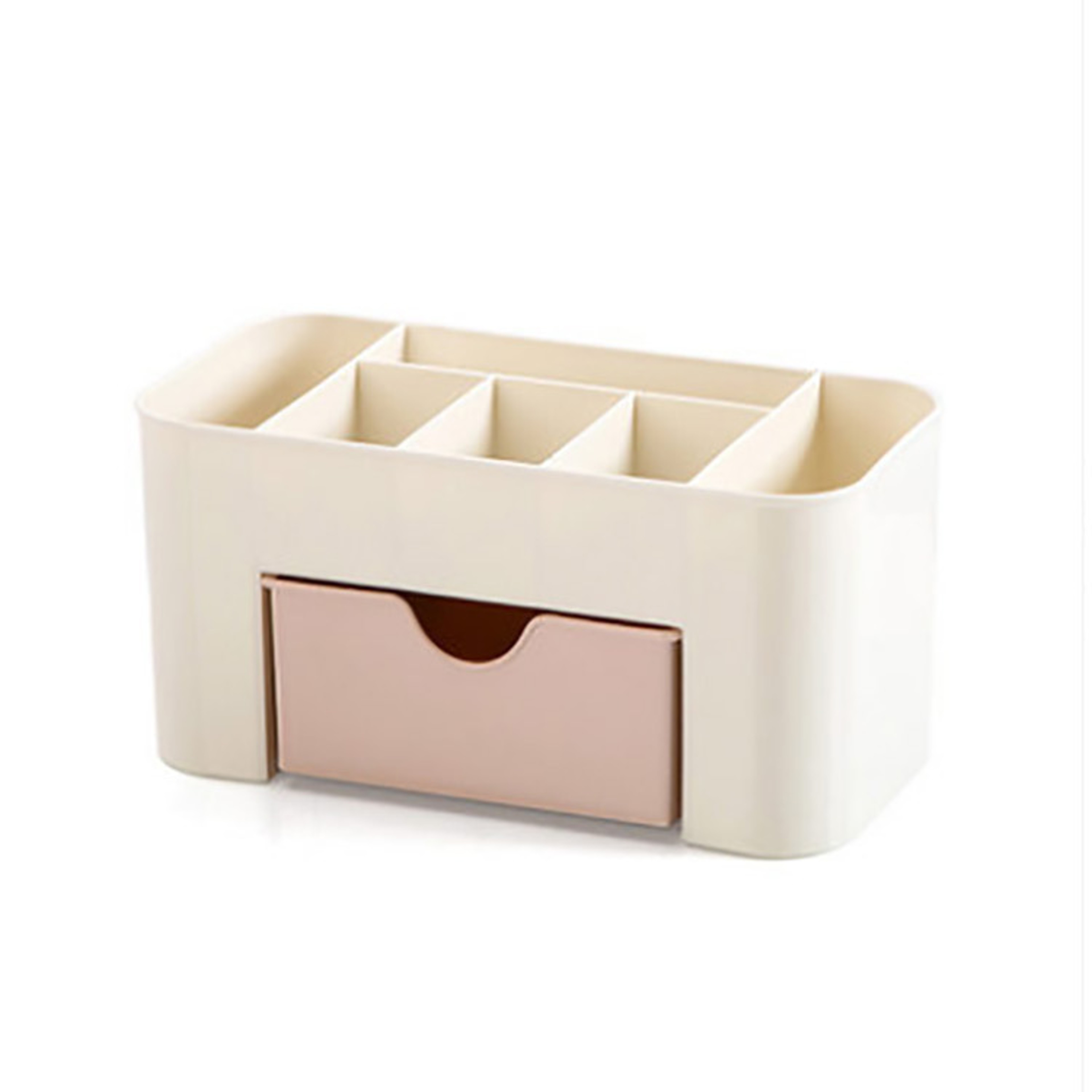 Makeup Organizer Storage Box With Drawer Acrylic Plastic Lipstick Organizer Brush Holder Cotton Swa 5