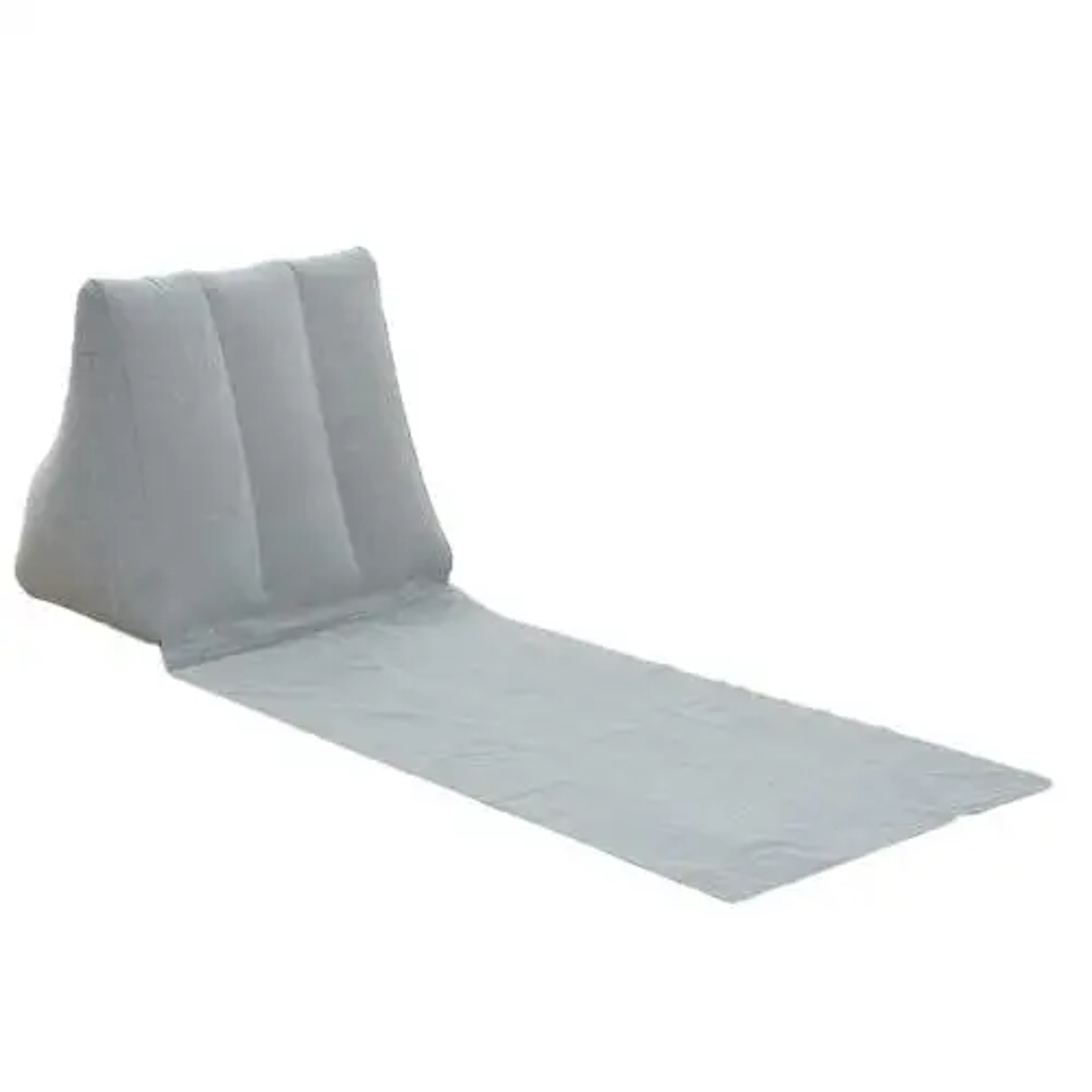 Inflatable Wedge Pillow With Mat PVC Flocking Travel Back Support Triangle Cushion Beach Pillow 5