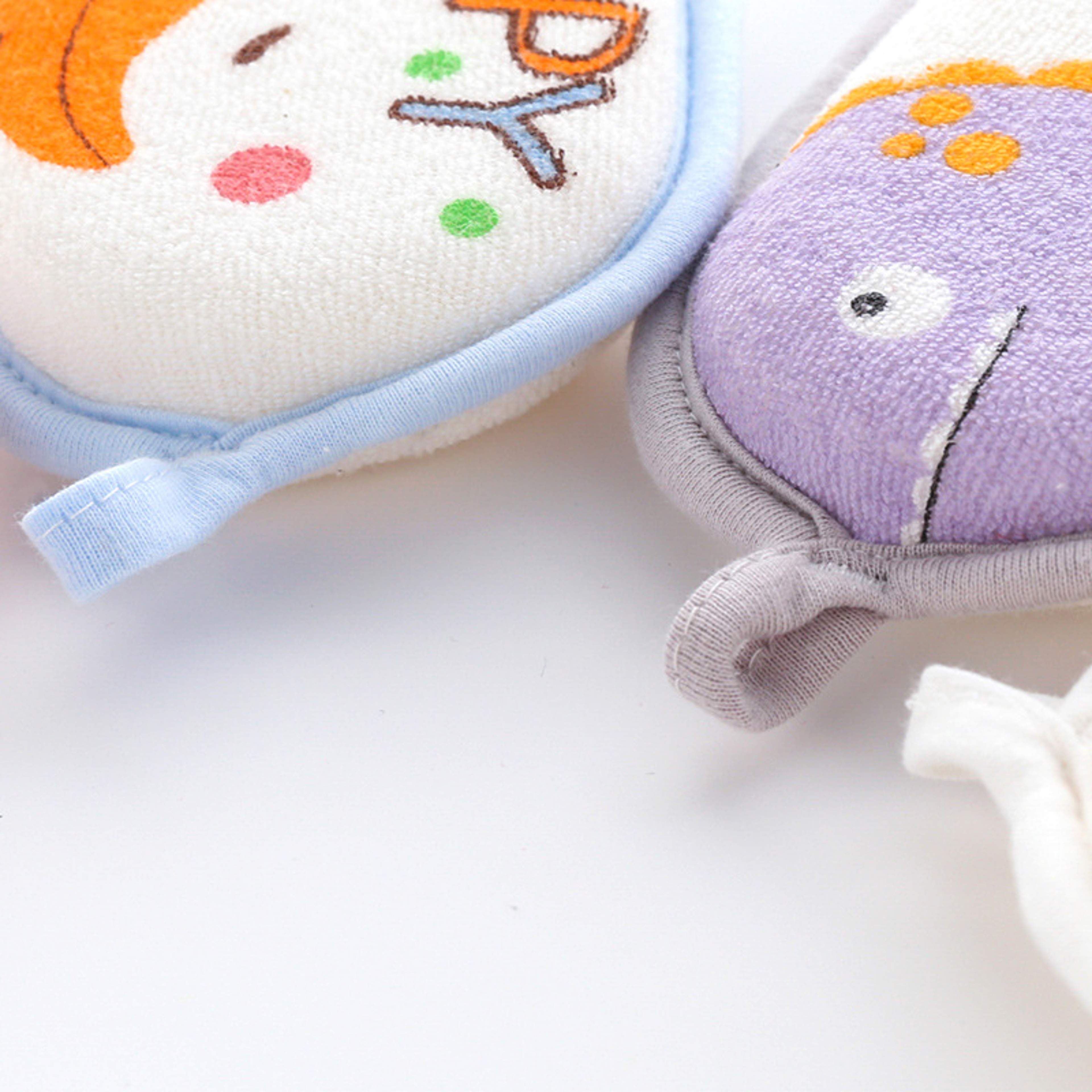 Baby Bath Brushes Sponge for Newborns, Children's Scrubbing Towel, Cartoon Bath Ball, Baby Care Items – view 5