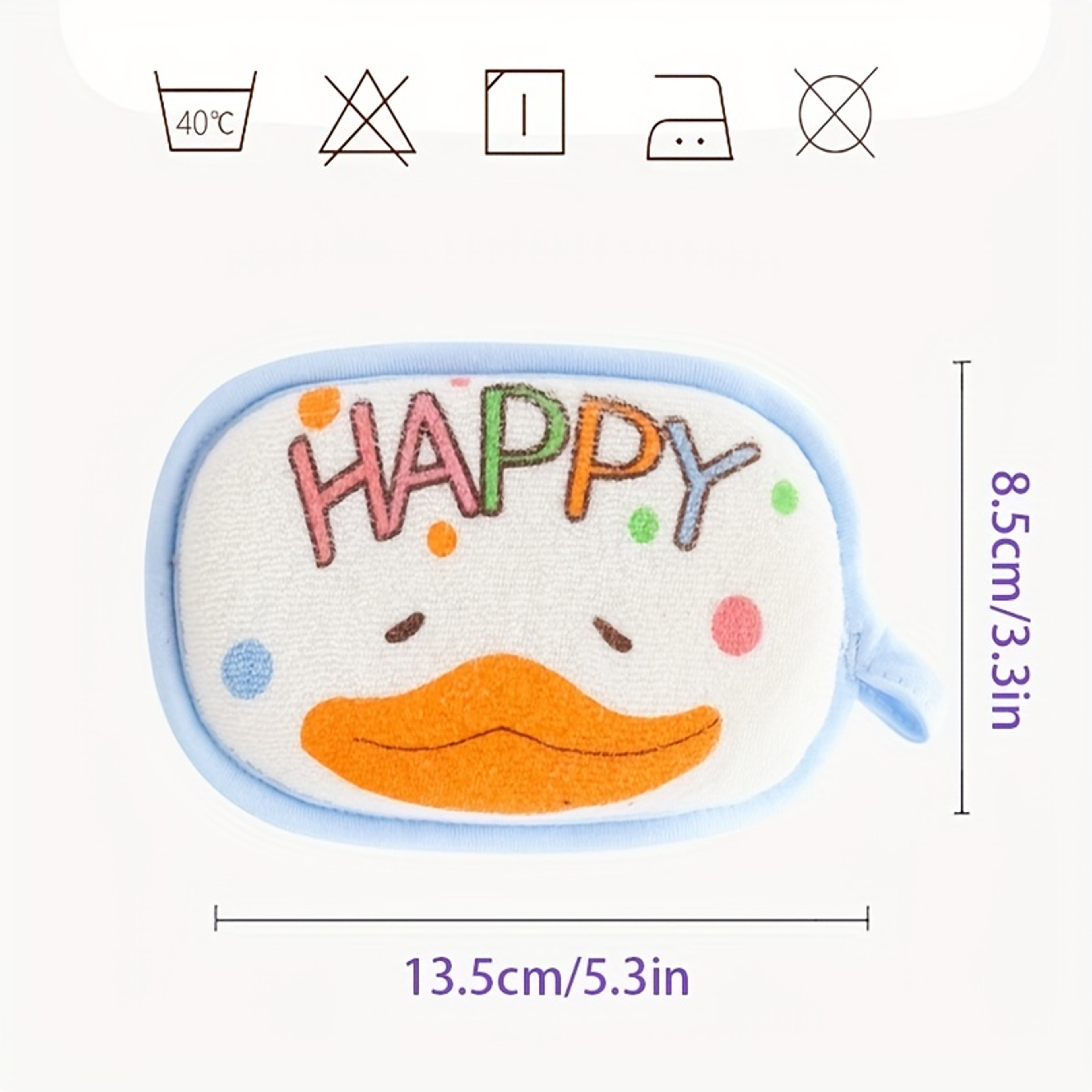 Baby Bath Sponge Children Scrub Bath Towel Cartoon Cleaning Brush For Kids Toddlers Newborns Shower 5