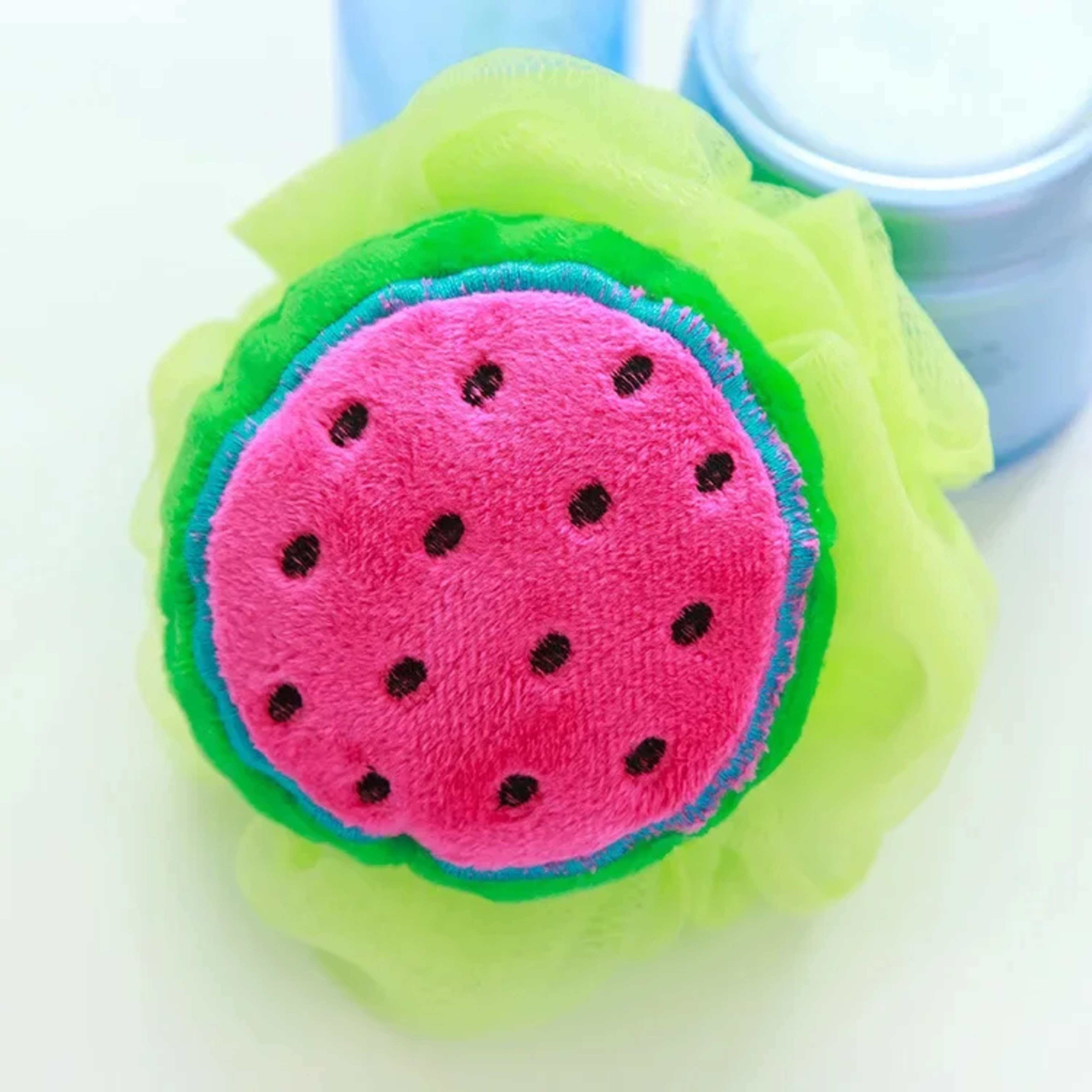 Baby Bath Sponge Cartoon Fruit Shape, Soft Baby Bath Brush for Newborn Infant Bathing, Gentle Children Shower Cleaning – view 11
