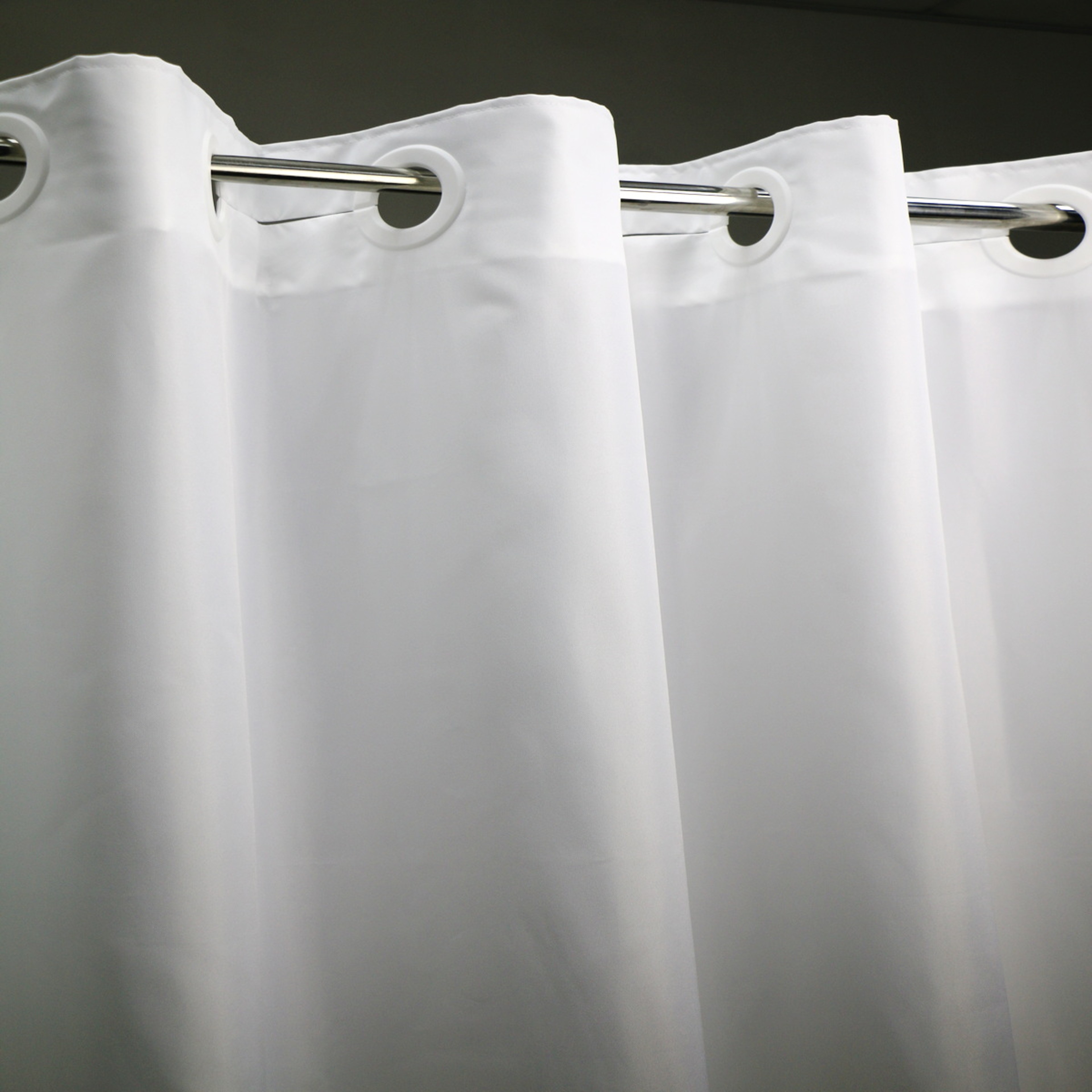 Minghe No Hook Shower Curtain, Heavy Duty Cloth, Hotel Quality Fabric Bathroom Shower Curtain – view 4