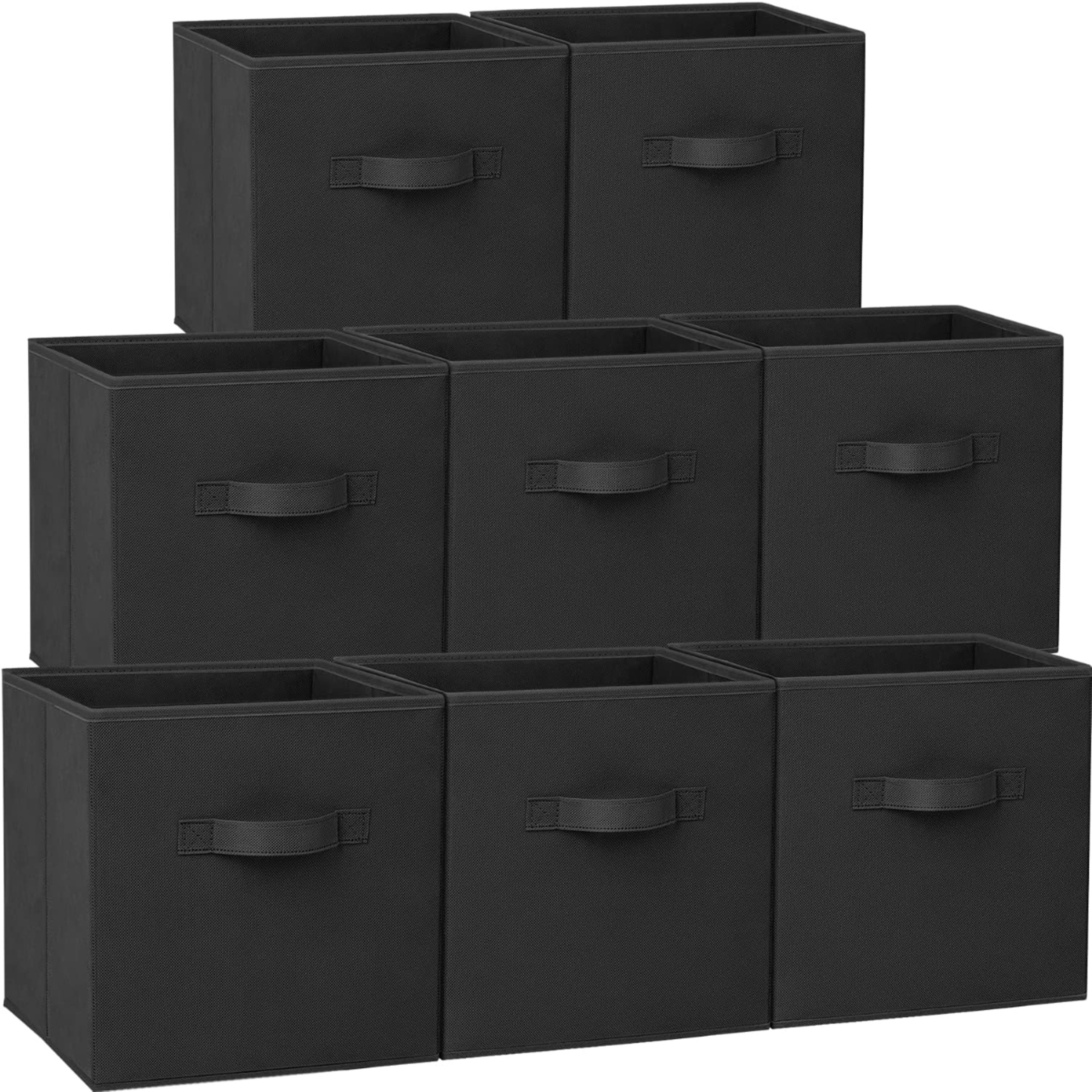 Heavy Duty Collapsible Storage Organizer Bins Storage Cubes For Shelves Closet Clothes Blankets Toy 0