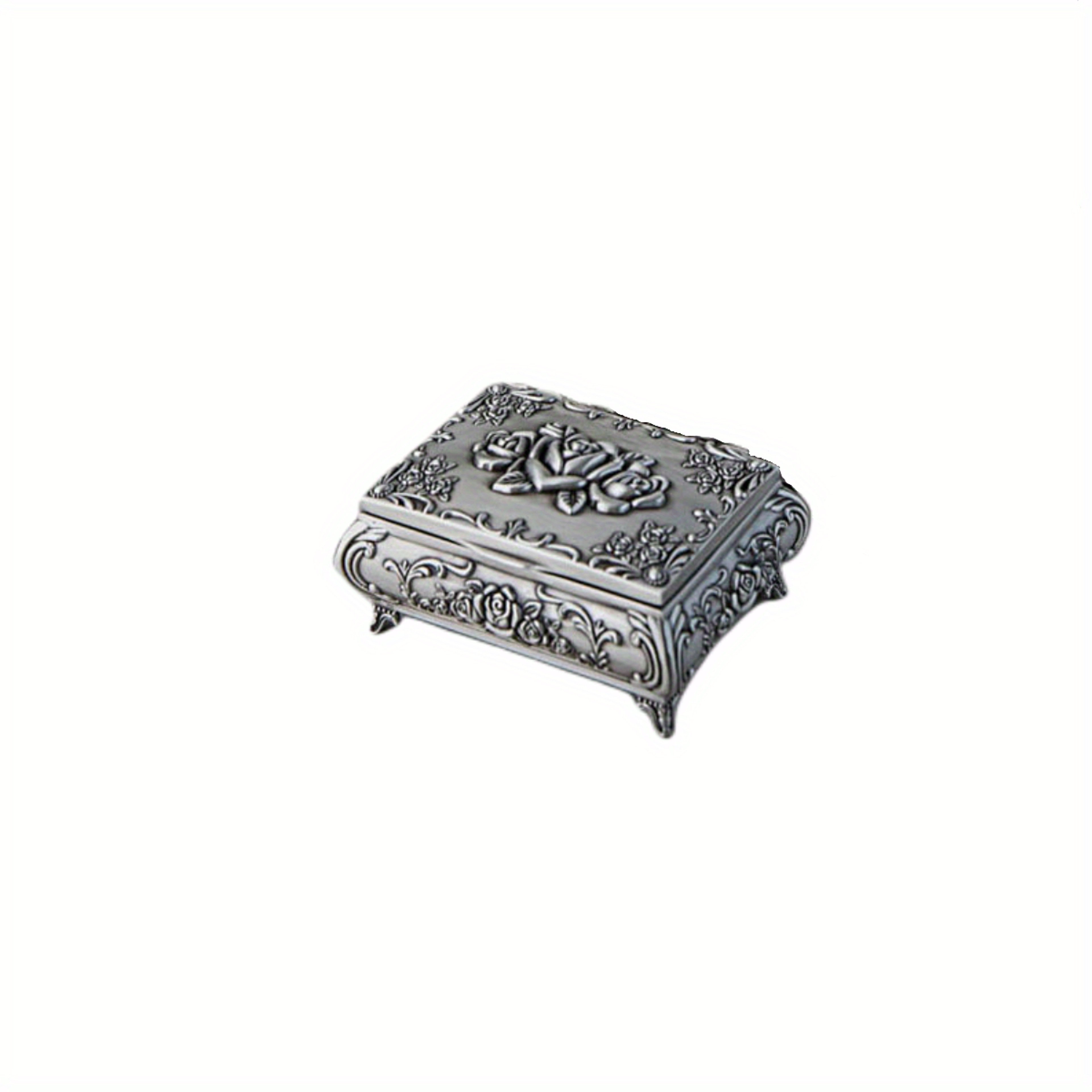 Creative Jewelry Storage Box, High-end Large Capacity Jewelry Box, Three-dimensional Lock Buckle Art Box – view 6
