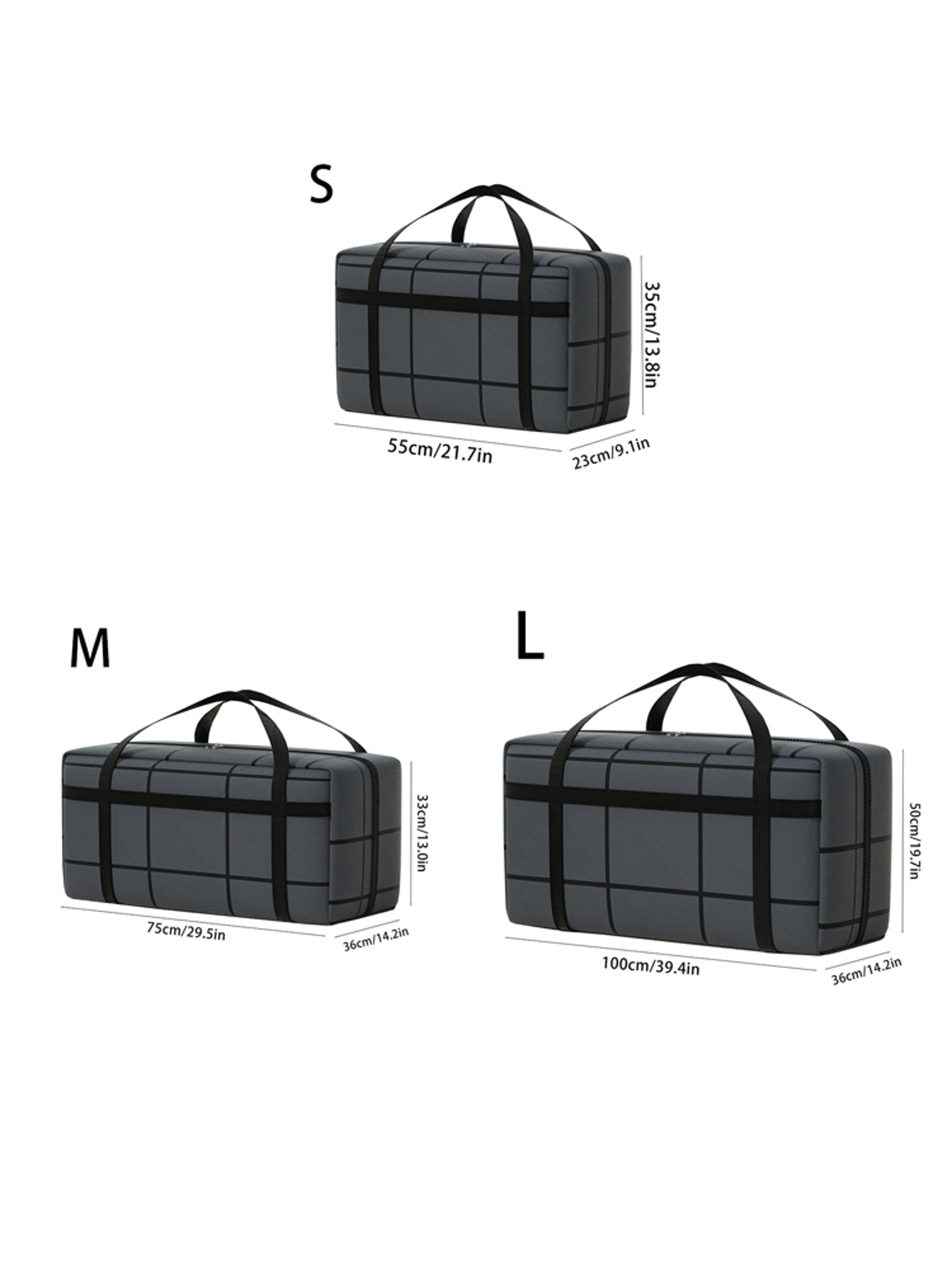 Large Capacity Portable Moving Bag Foldable Duffel Storage Bag Tidy Bedroom Dust Mobile Box Replace