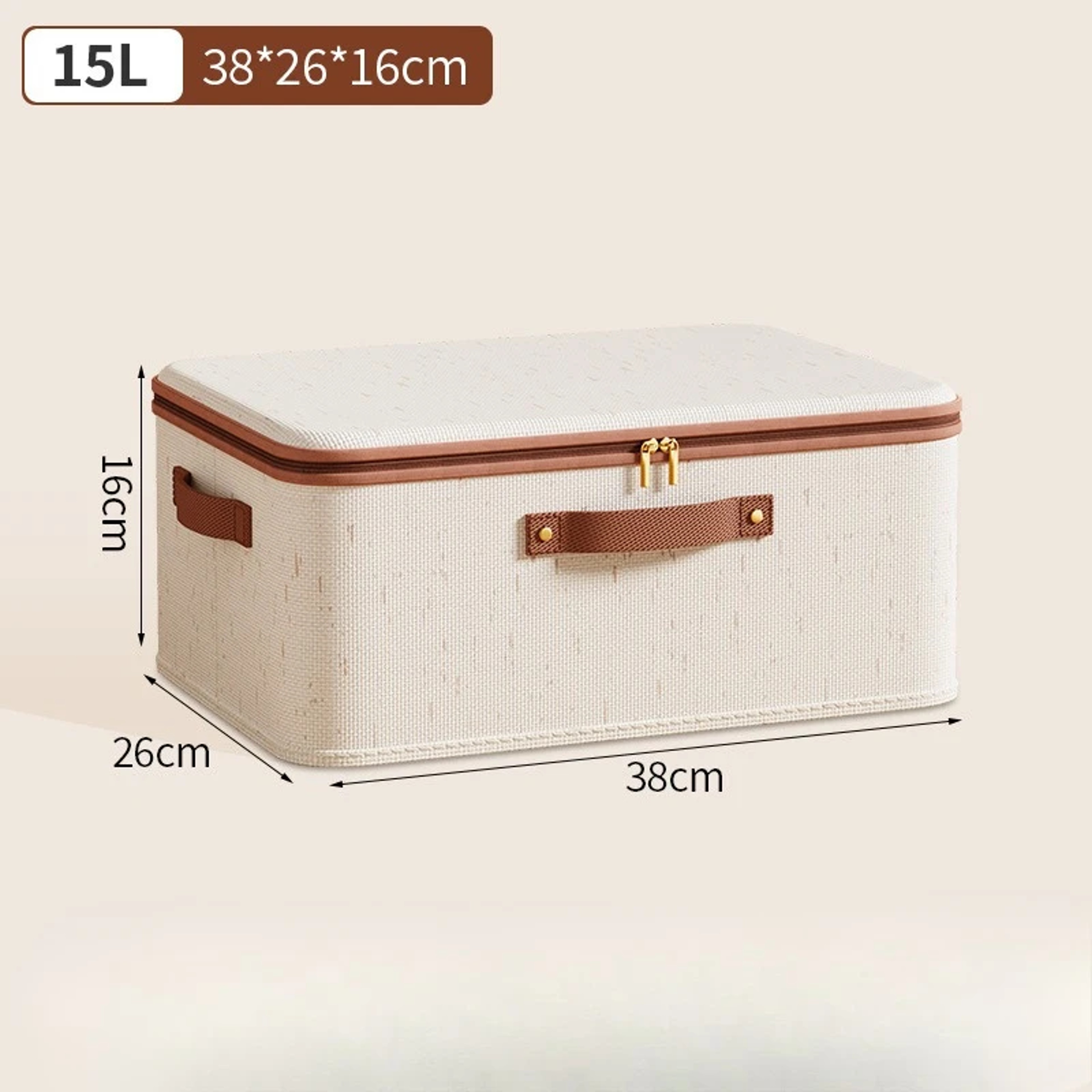 Large Capacity Cotton Linen Storage Box For Clothes Blankets DustProof Wardrobe Organizer Toy Stora 7
