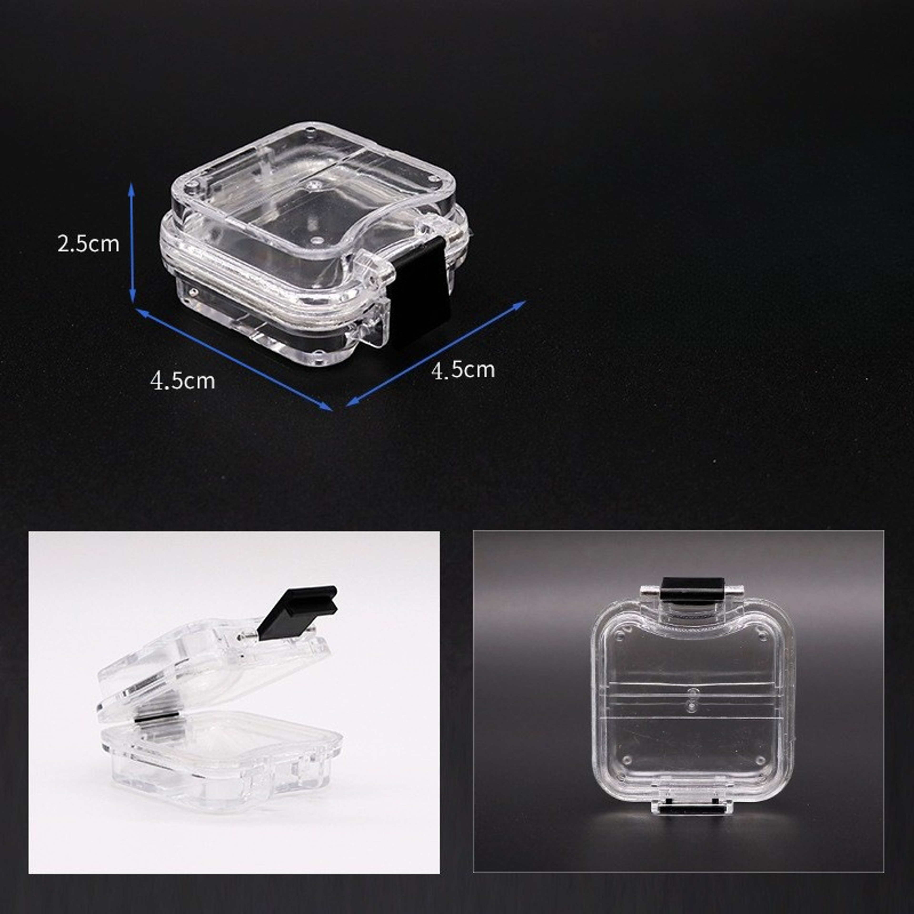 30pcs Dental Membrane Box Crown Box With Latch Membrane Showcase Dental Crown And Bridge Box Dentur 5