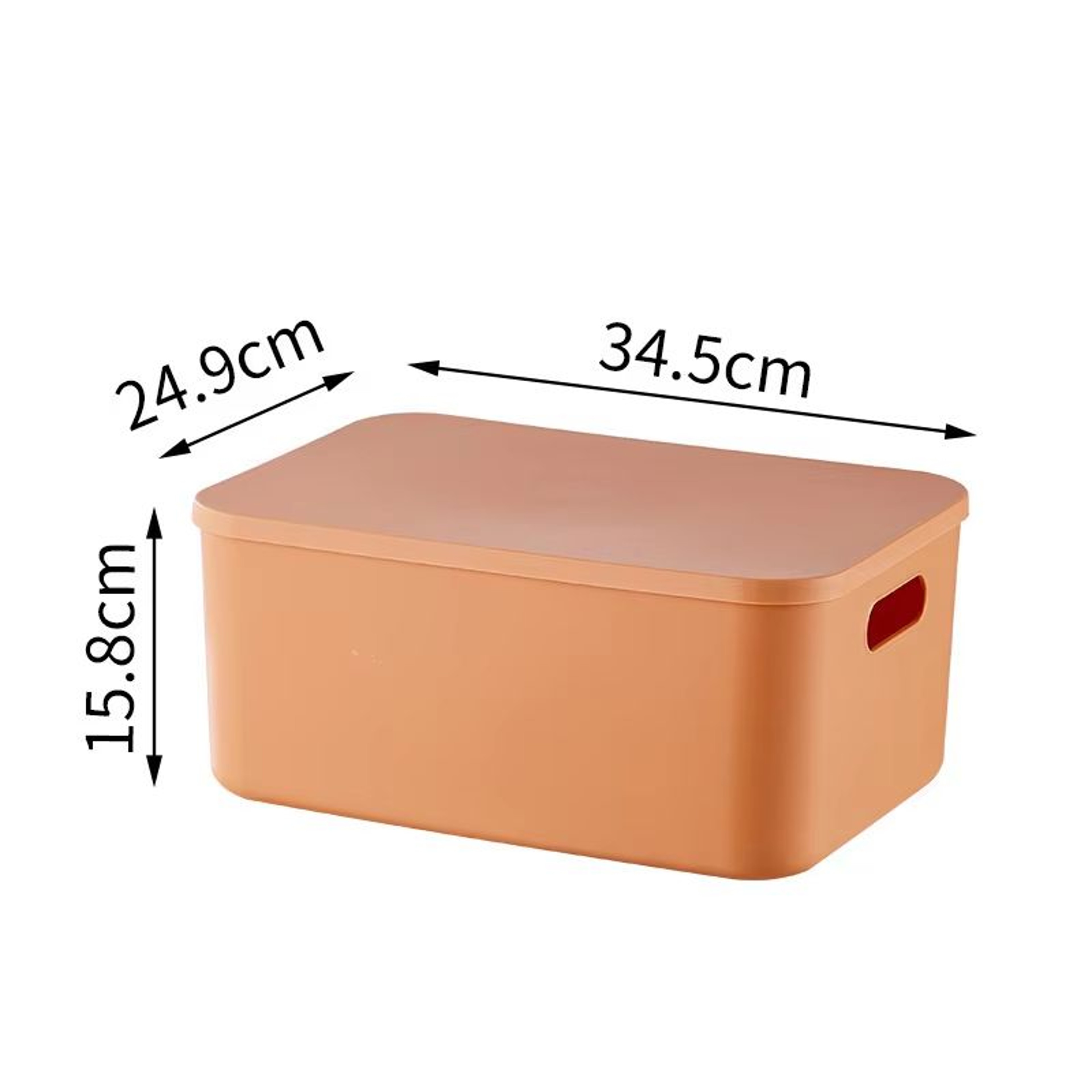 Plastic Storage Box Jewelry Lipstick Organizer Toy Underwear Stackable Baskets Colorful Desktop Sna 9