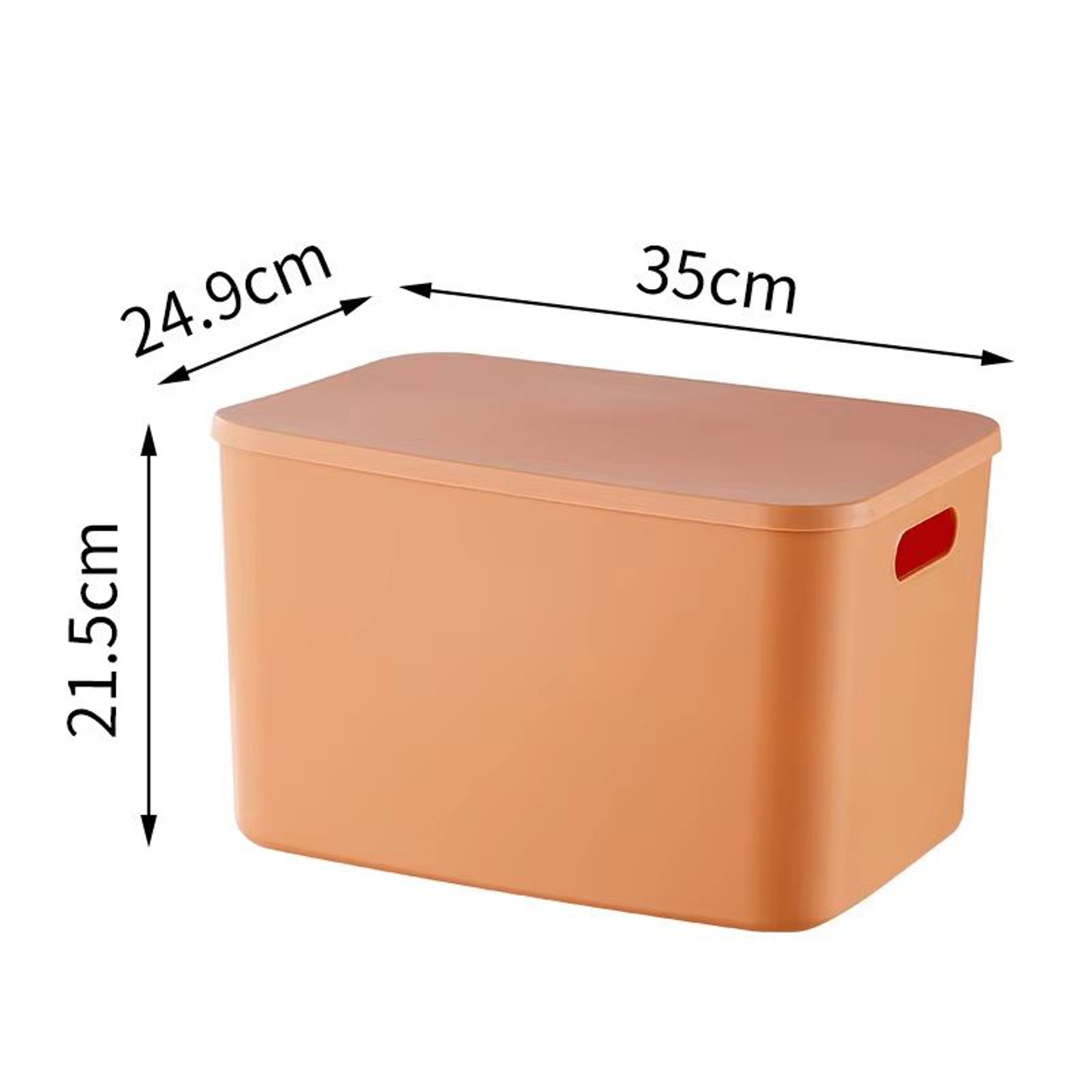 Plastic Storage Box Jewelry Lipstick Organizer Toy Underwear Stackable Baskets Colorful Desktop Sna 10