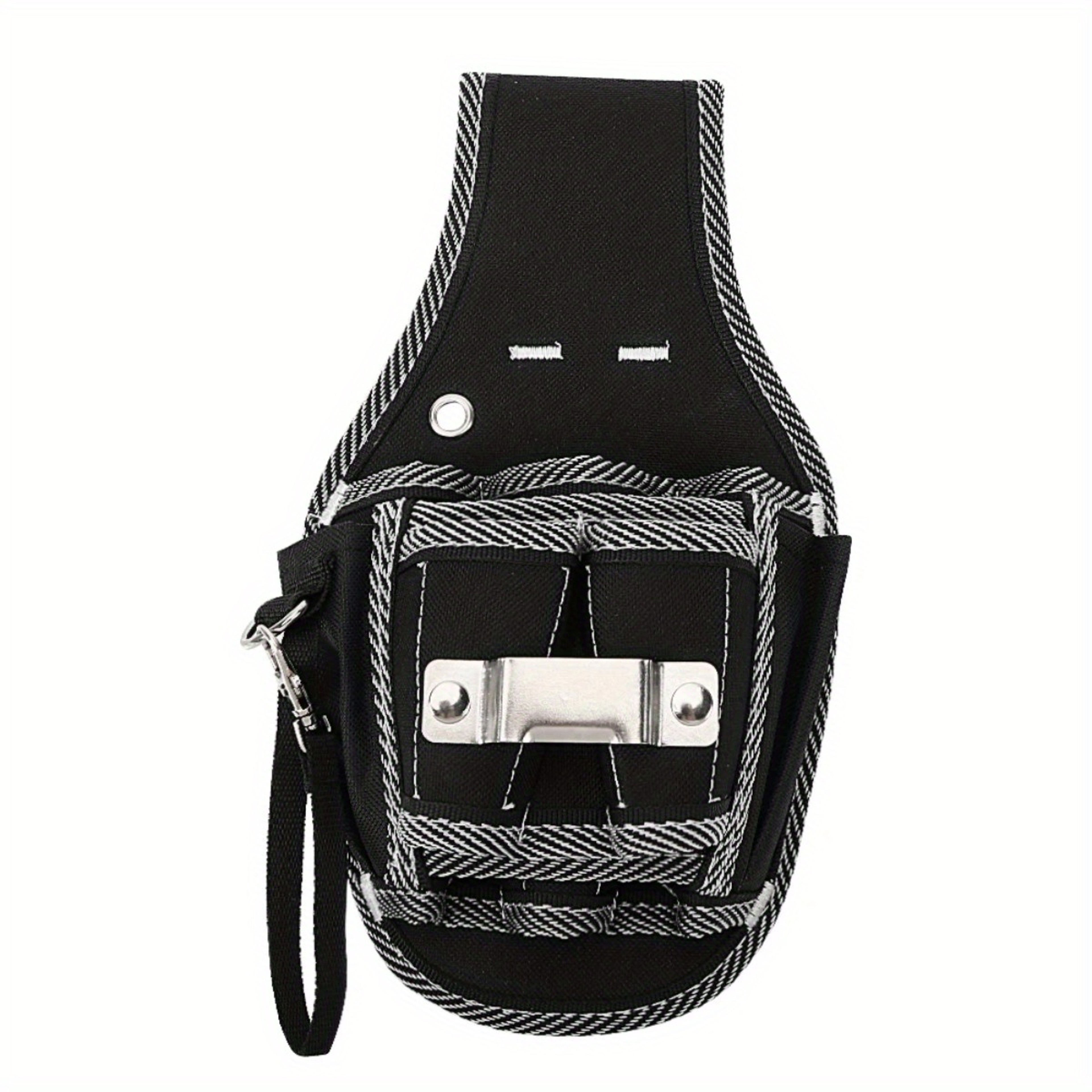 Professional Carpenters Tool Belt Pouch Durable Polyester WaistLevel Storage And Drill Holder For H 0