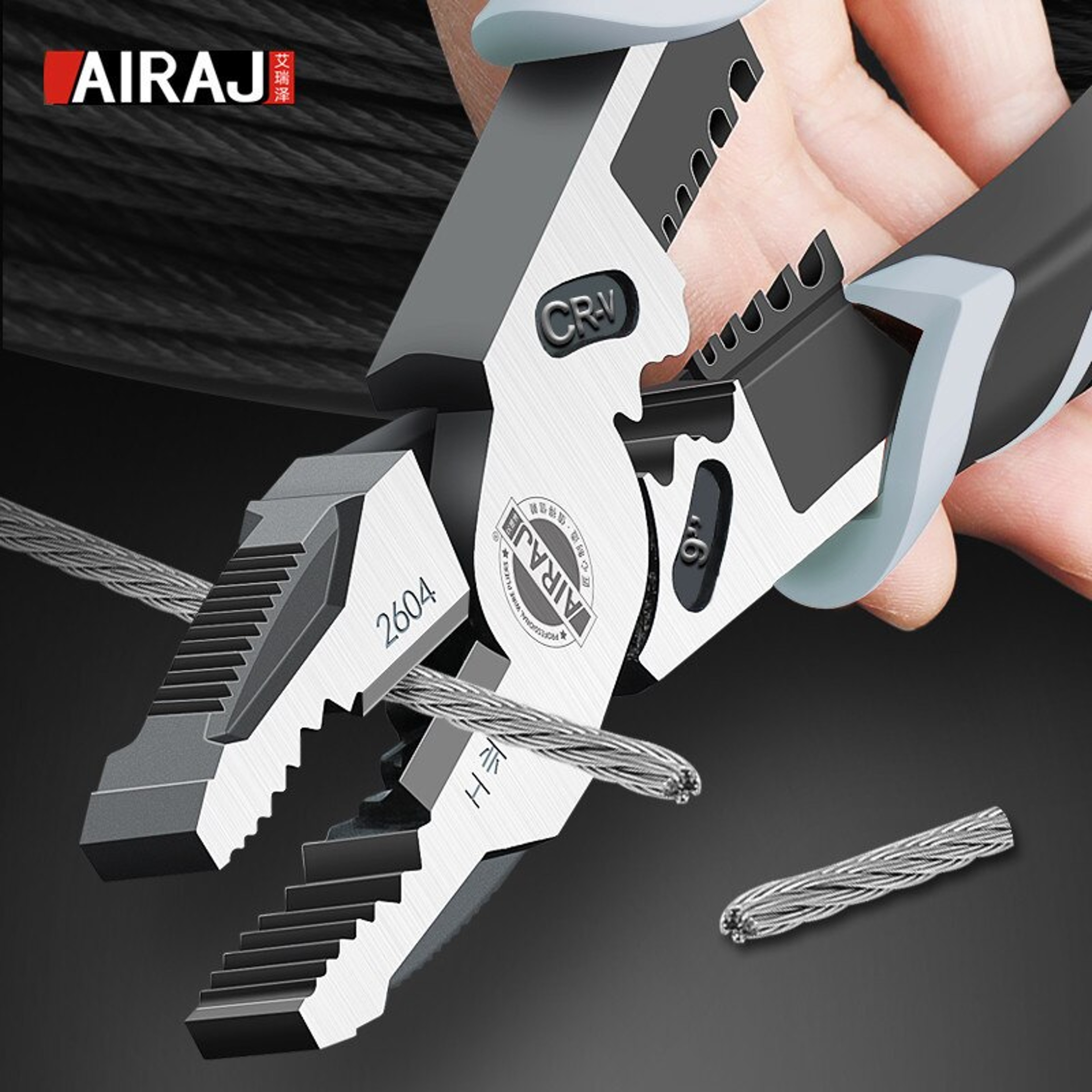 Wire Pliers Sharp Large Opening Stripping Pliers Industrial Grade Multifunctional Manual Tools 0