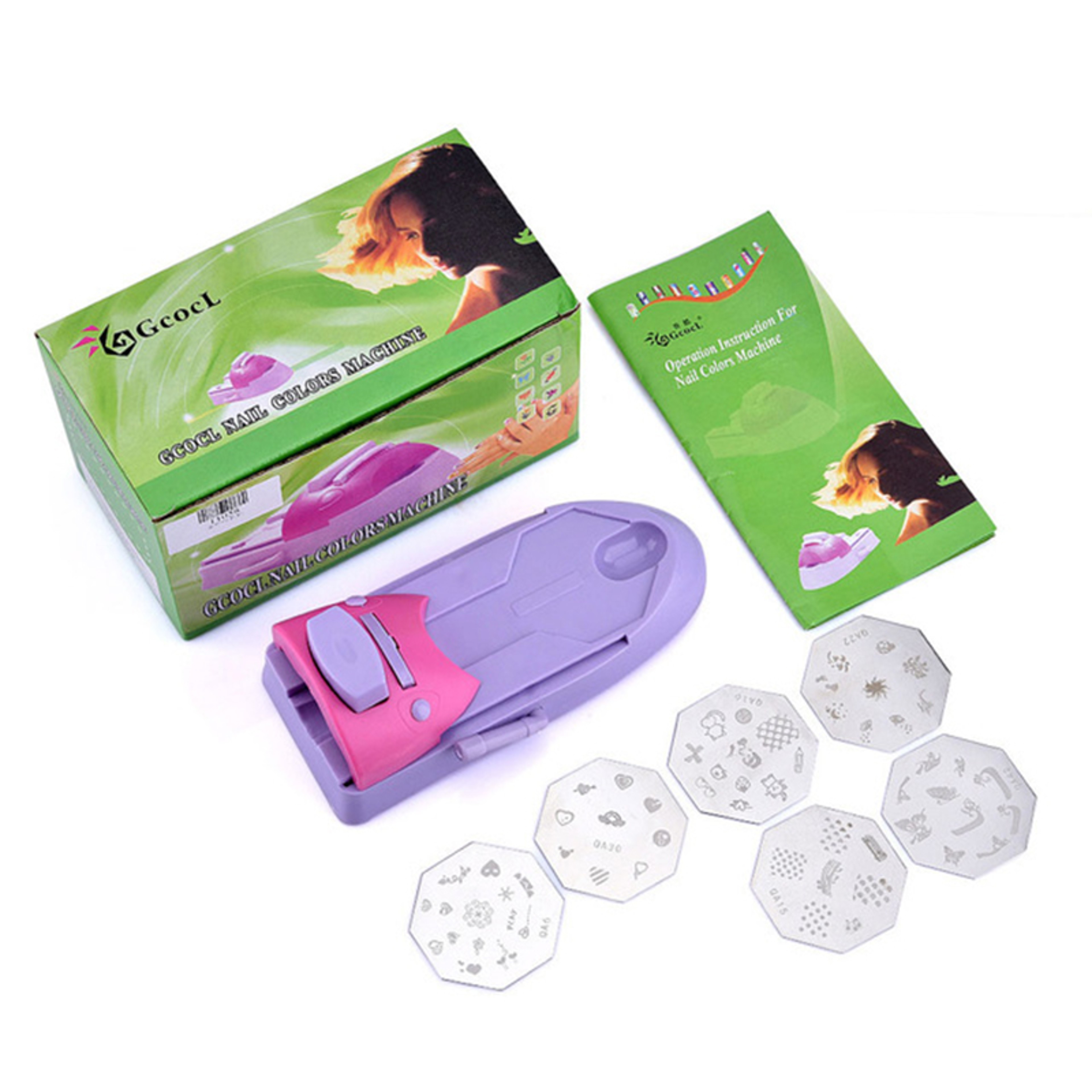 Nail Art Printer, Printing Manicure Machine with Metal Stamp Stamper, Nail Tool for Professional Nail Printing – view 7