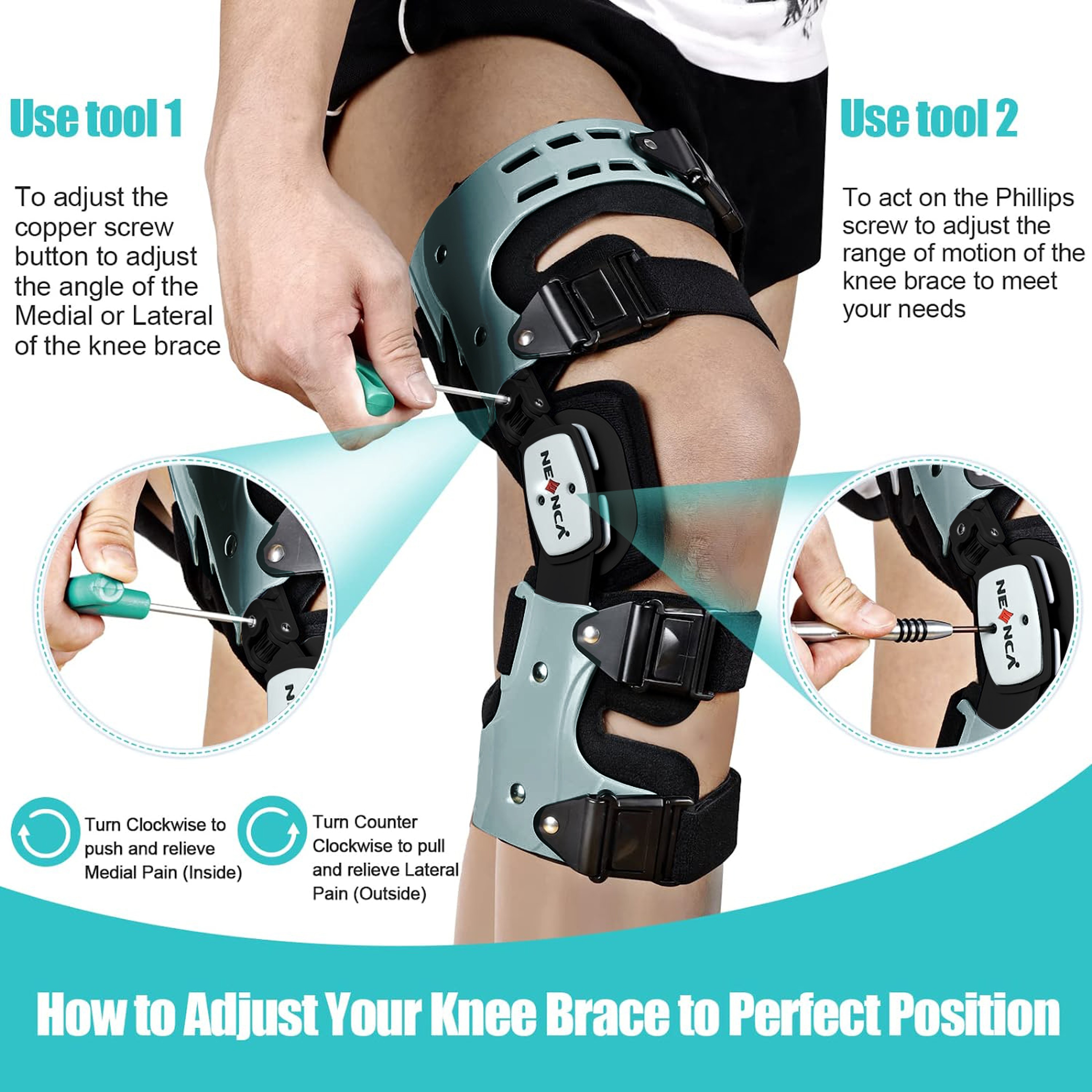 Unloader Knee Brace Support For Arthritis Pain Osteoarthritis Cartilage Defect Repair Avascular Nec 2