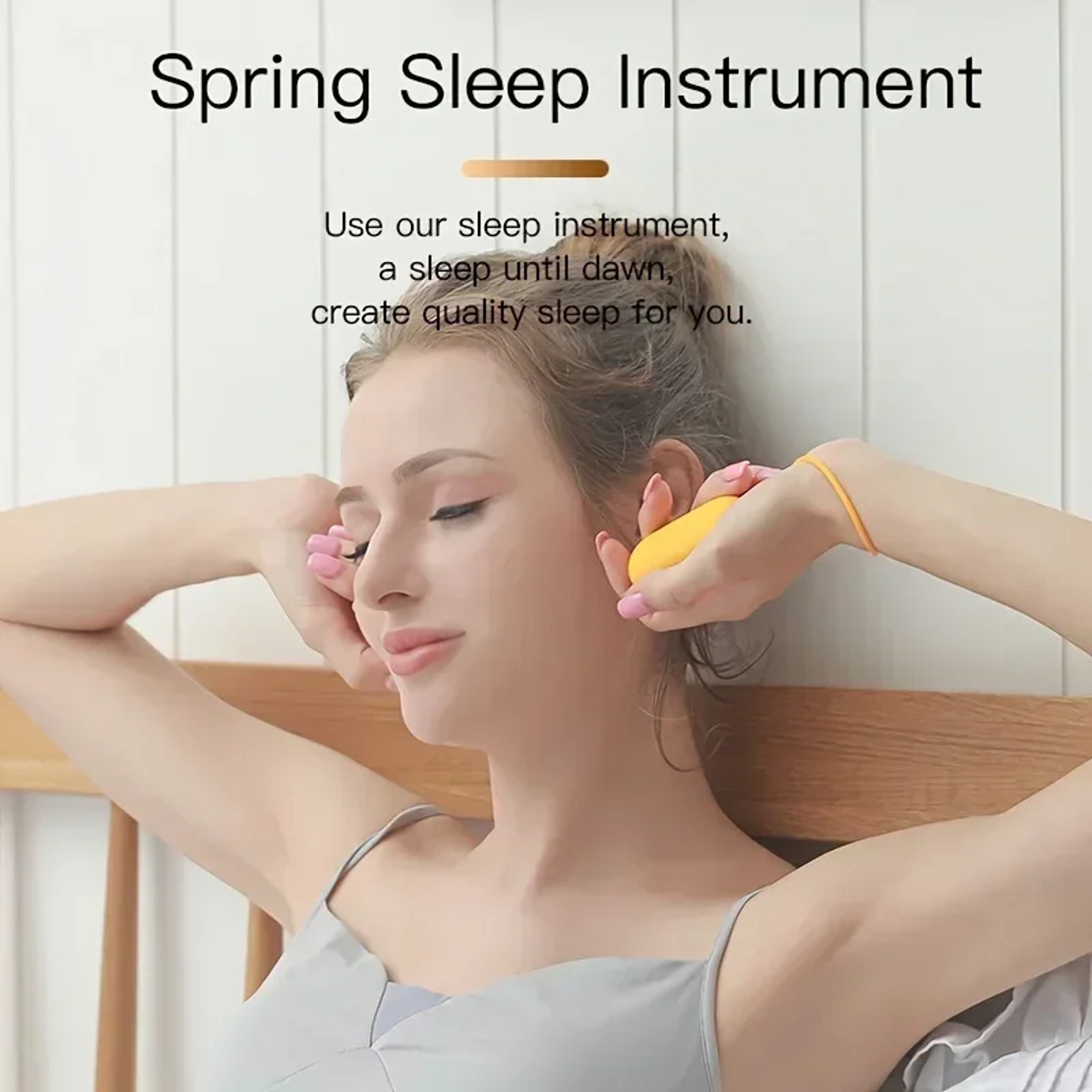 Smart Sleep Instrument, Anxiety Relief Neuro Sleep Device, Pulse Stimulation Hand Held Sleeping Aid for Insomnia, Nerves – view 2