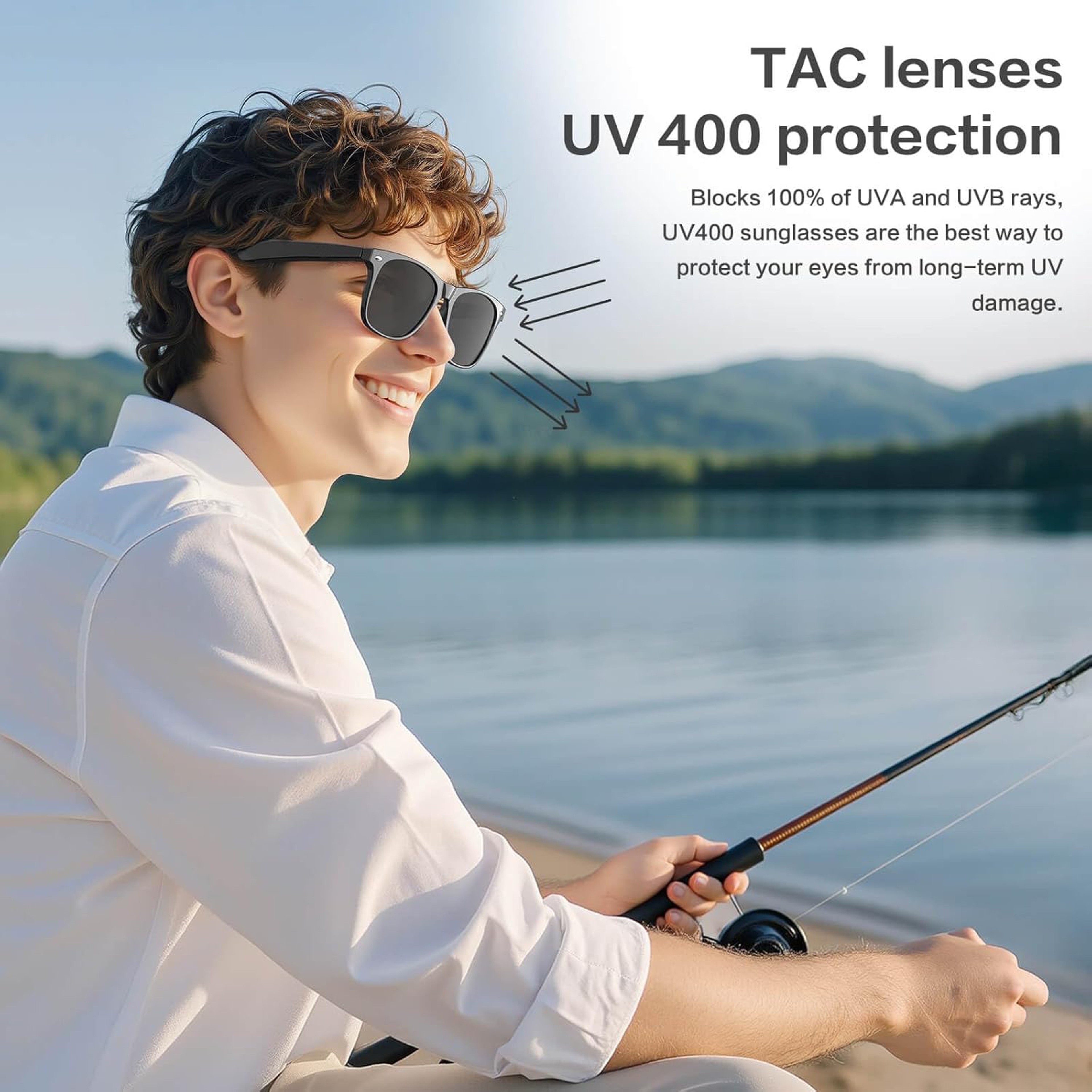 Camera AI Glasses for Men, Color-Changing Smart Translation Glasses, Photo Video Recording, Waterproof Call Smart – view 4