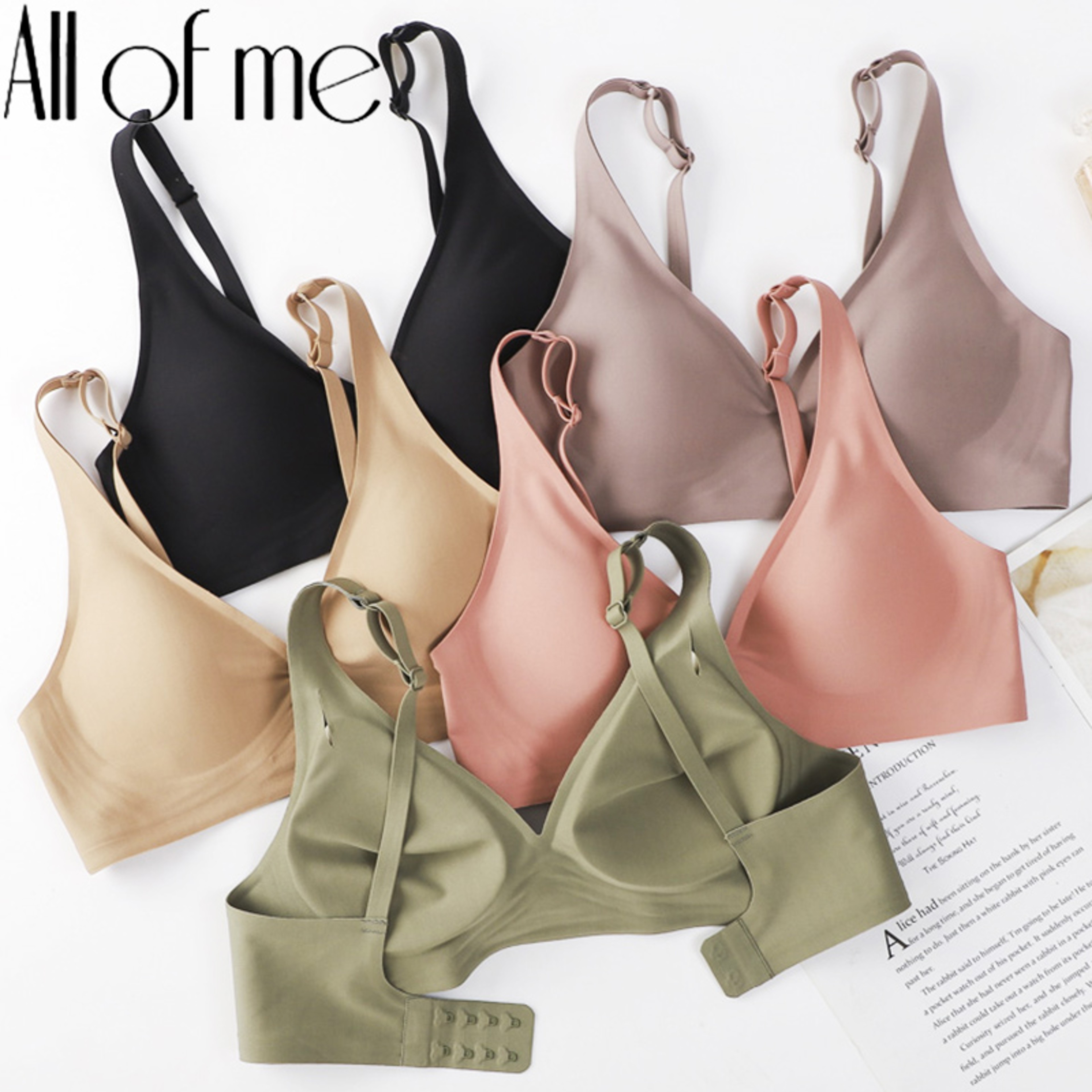 Seamless Women Bra WireFree Brassieres Soft Intimate Womens Underwear Comfortable Lingerie Sleepwea 4