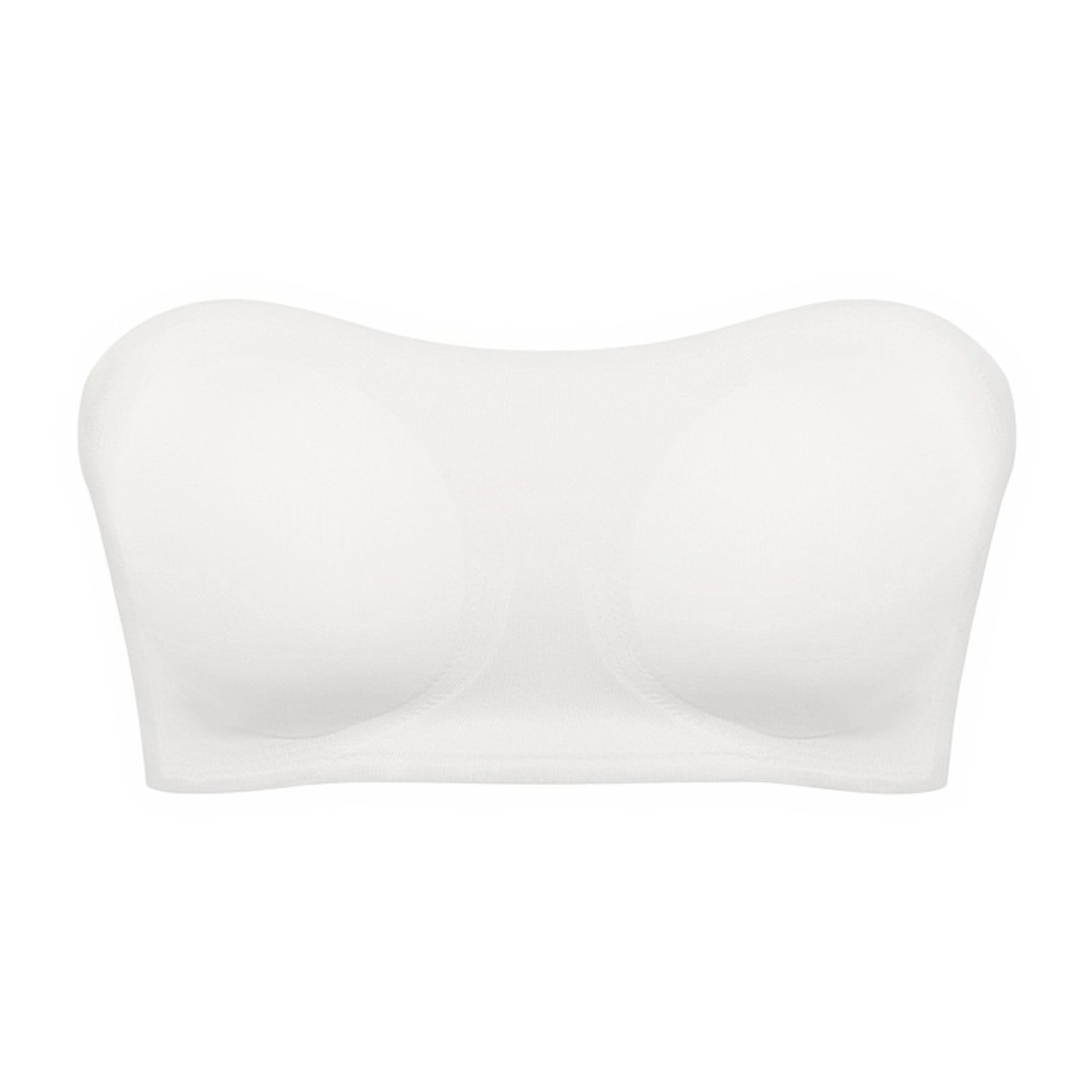 Womens Sexy Strapless Push Up Bra Removable Paded Seamless Ice Silk Top Invisible Beauty Back AntiS 6