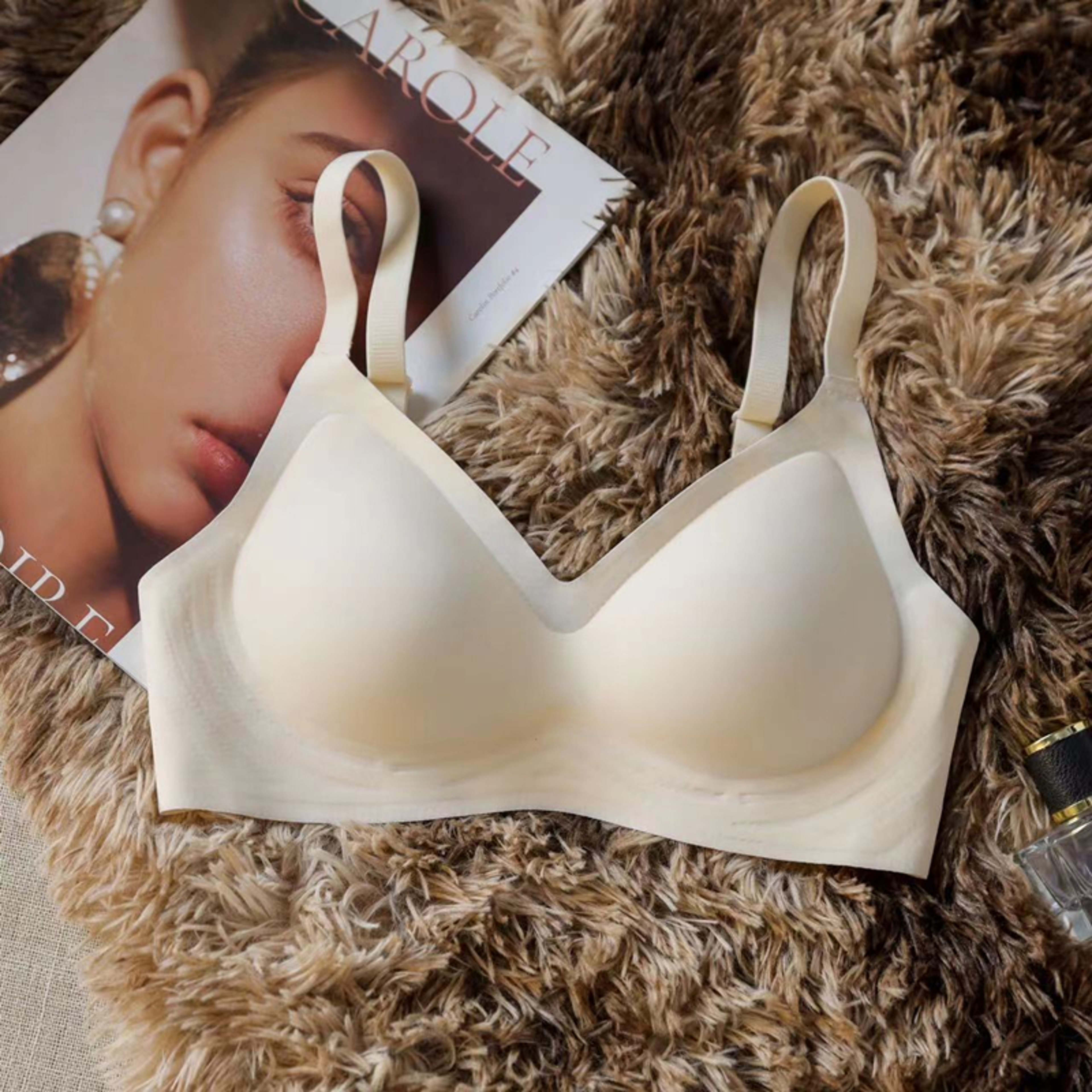 Seamless Underwear For Women With Small Breasts, Push-up Soft Support Sports Bra, No Rims for Large Breasts, Comfortable – view 8