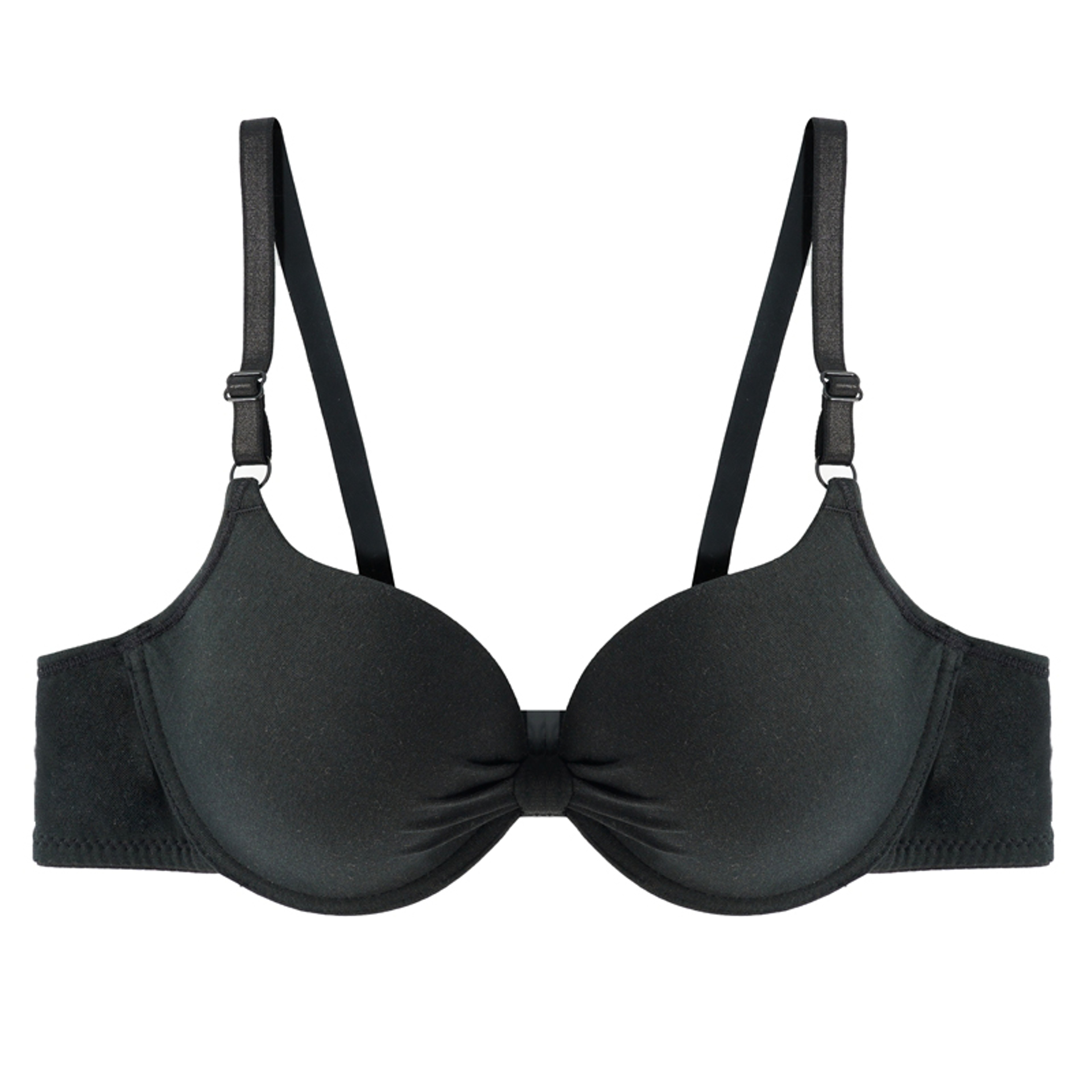 Push Up Bra For Small Breasts Deep Underwire Backless Intimate Bra Solid Padded Womens Bra For Gath 8