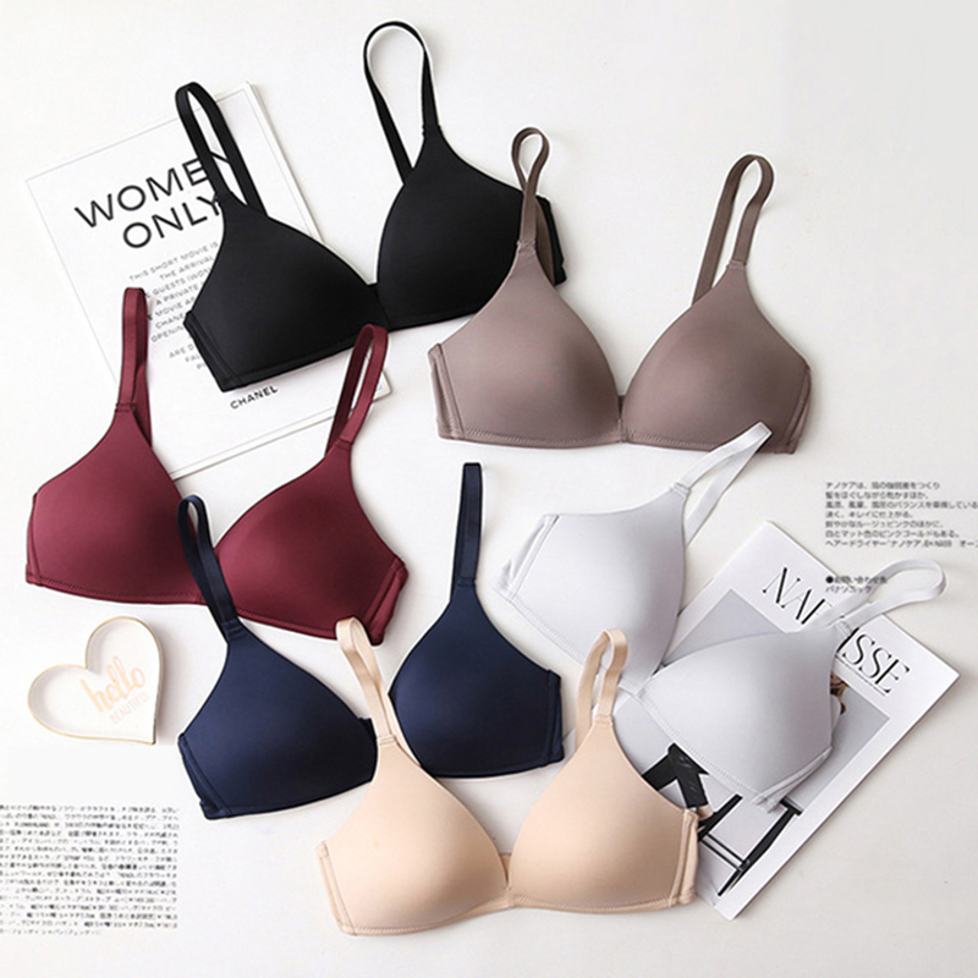 Seamless Bras For Women Push Up Bras No Wire Brassiere Sexy Bralette Cup Underwear Comfortable Ling 0